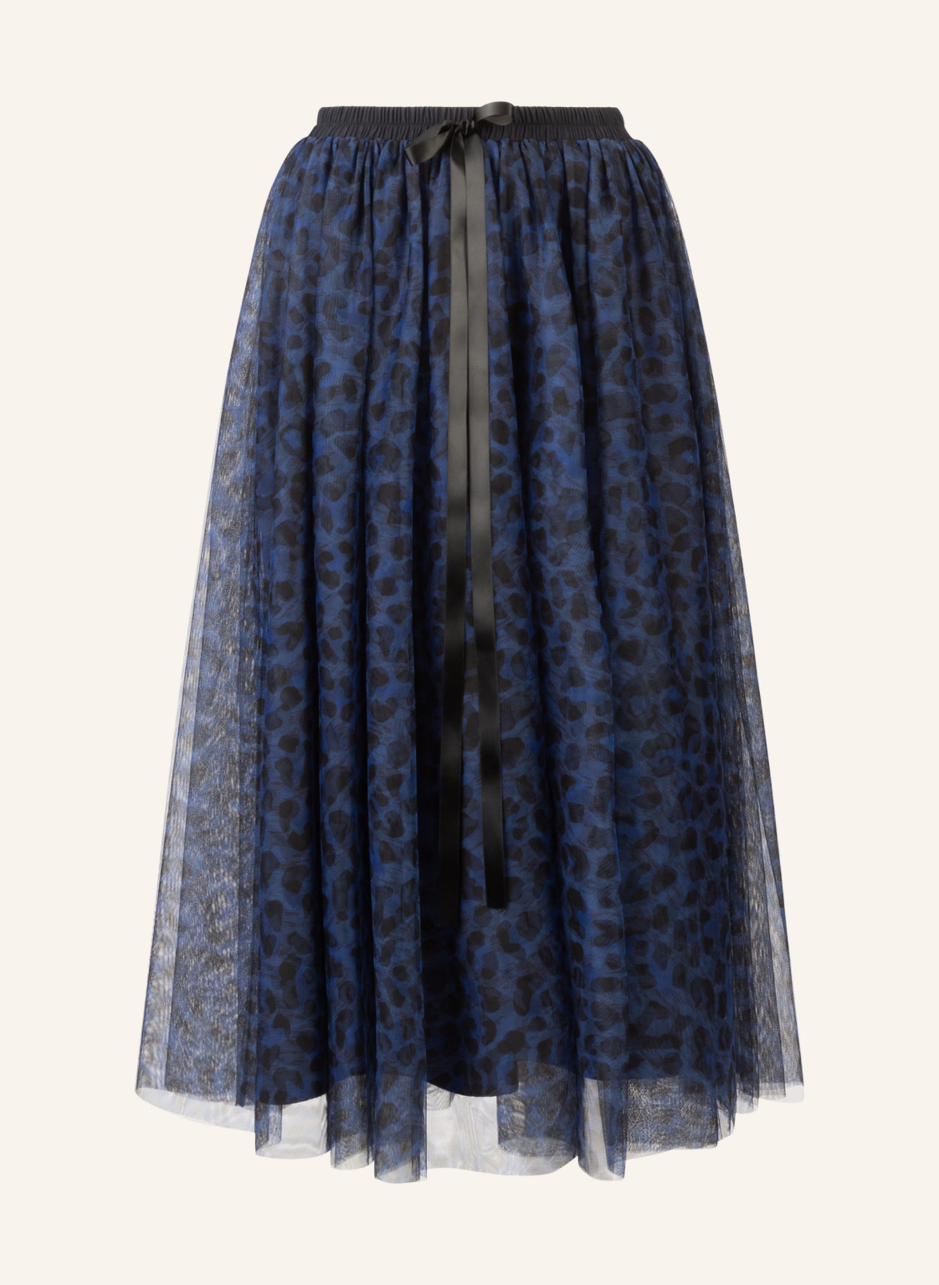 APART Tüllrock: BLAU/ SCHWARZ