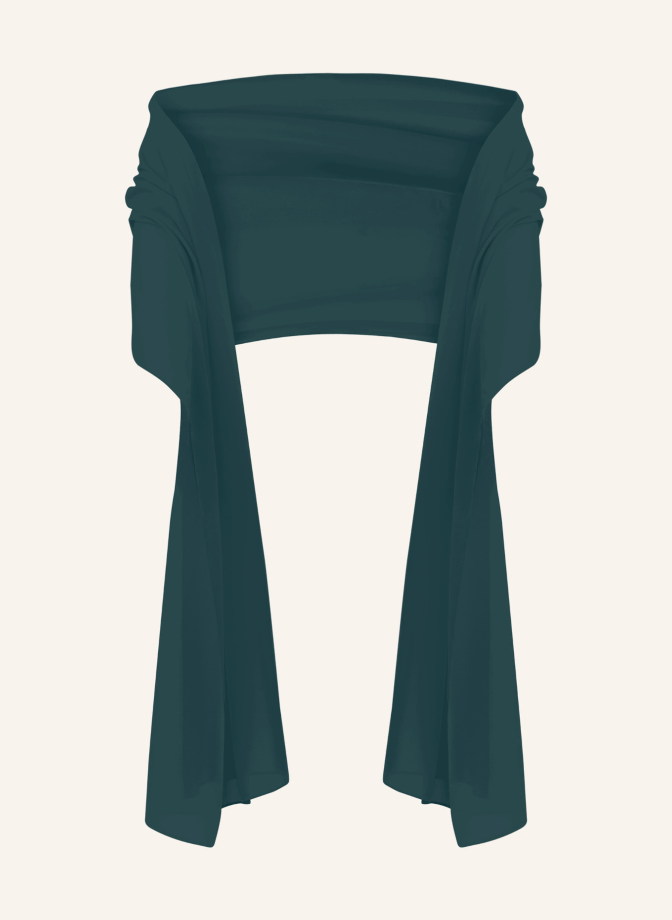 APART Chiffonschal: DUNKELGRÜN