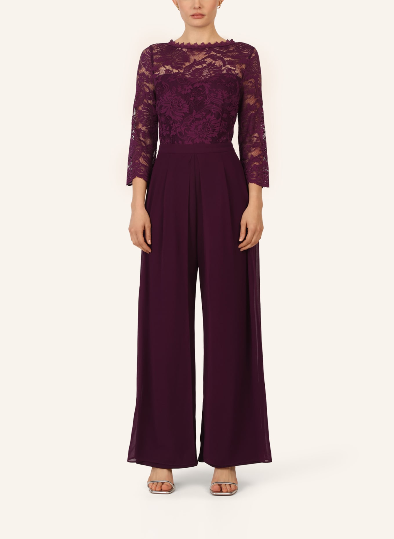 APART Abendoverall: DUNKELLILA