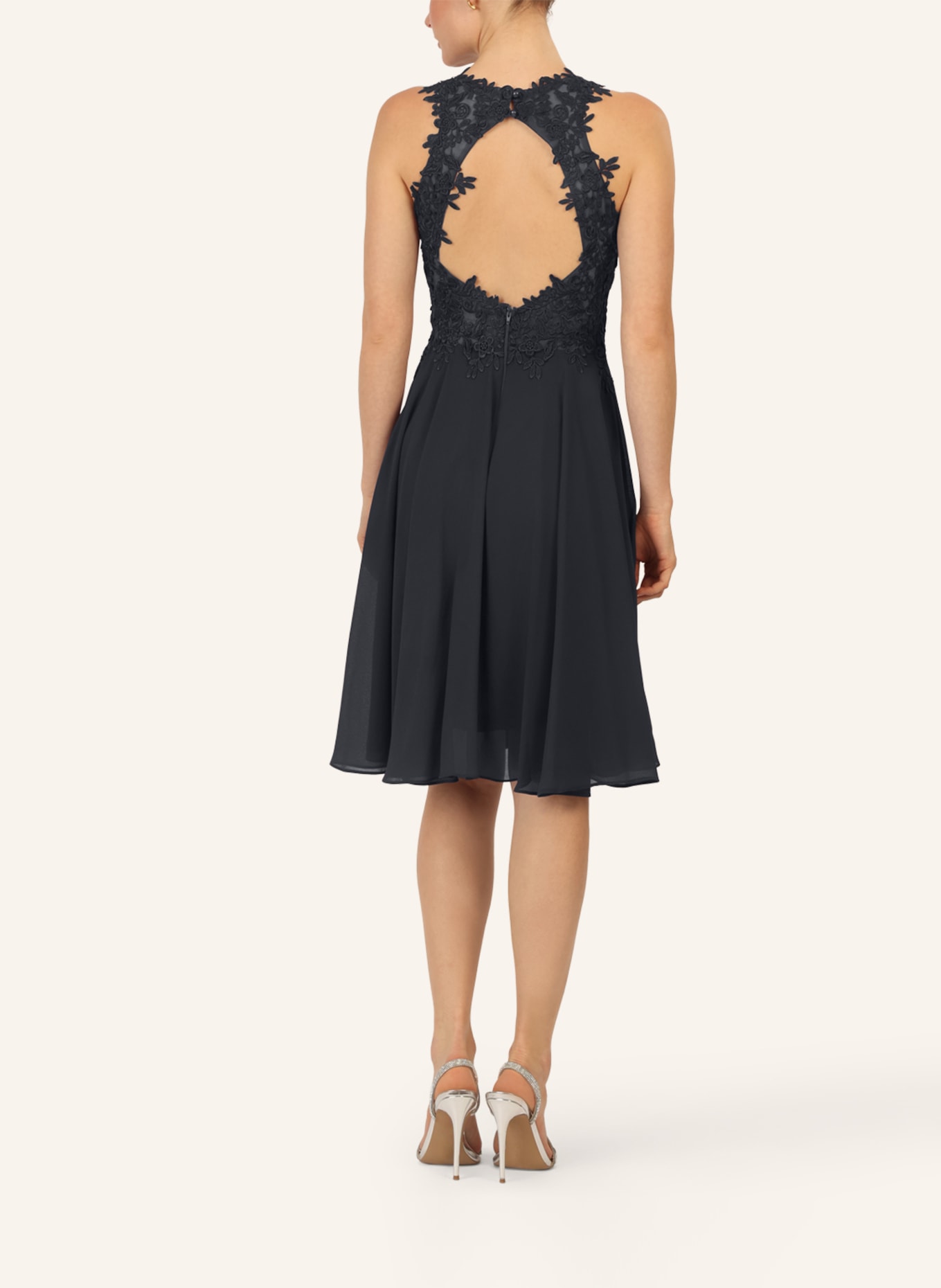 APART Cocktailkleid: SCHWARZ