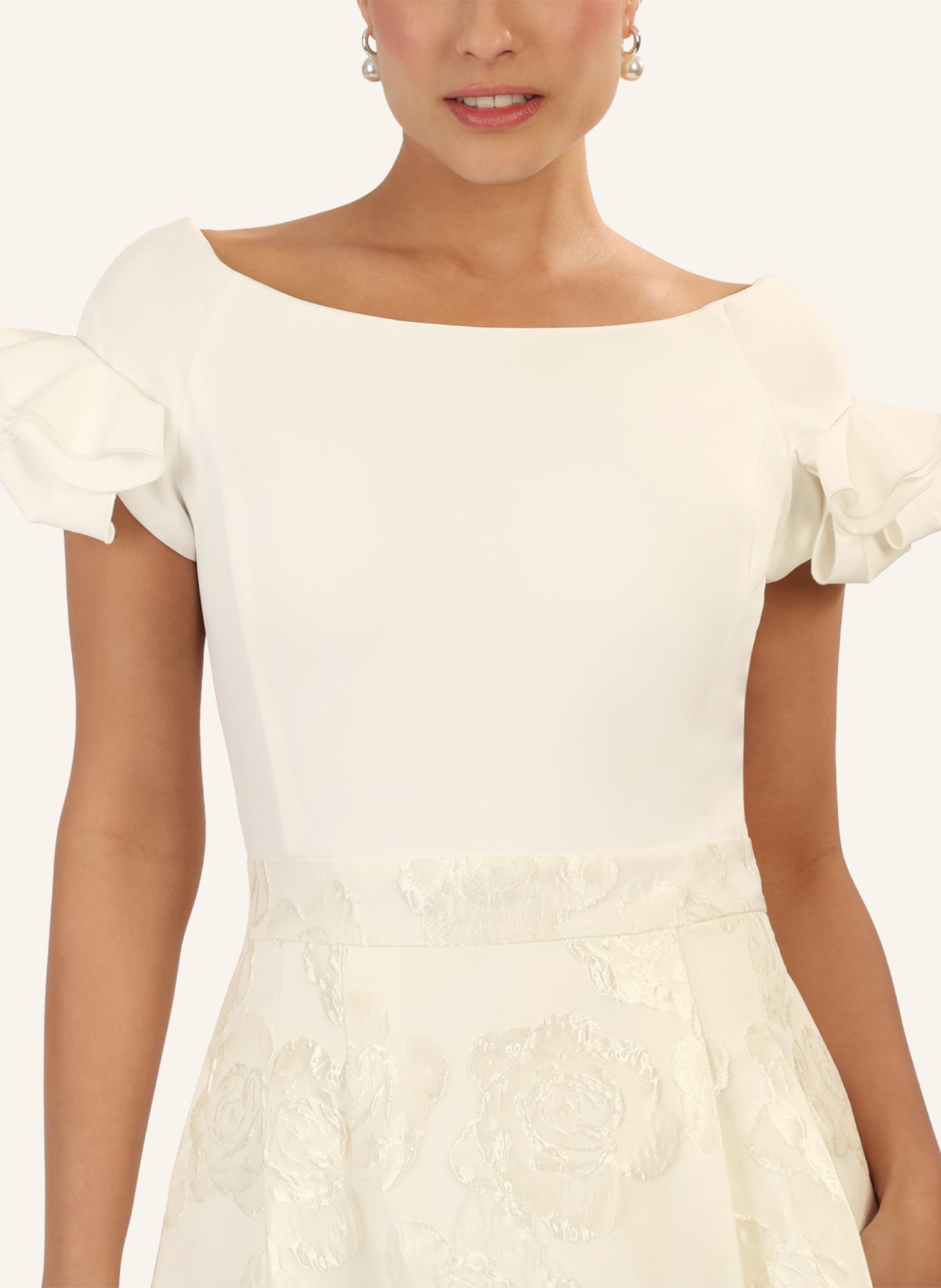 APART Abendkleid: CREME