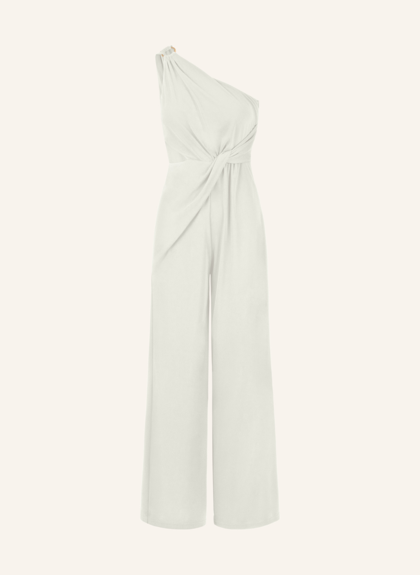 APART One-Shoulder Jerseyoverall: CREME