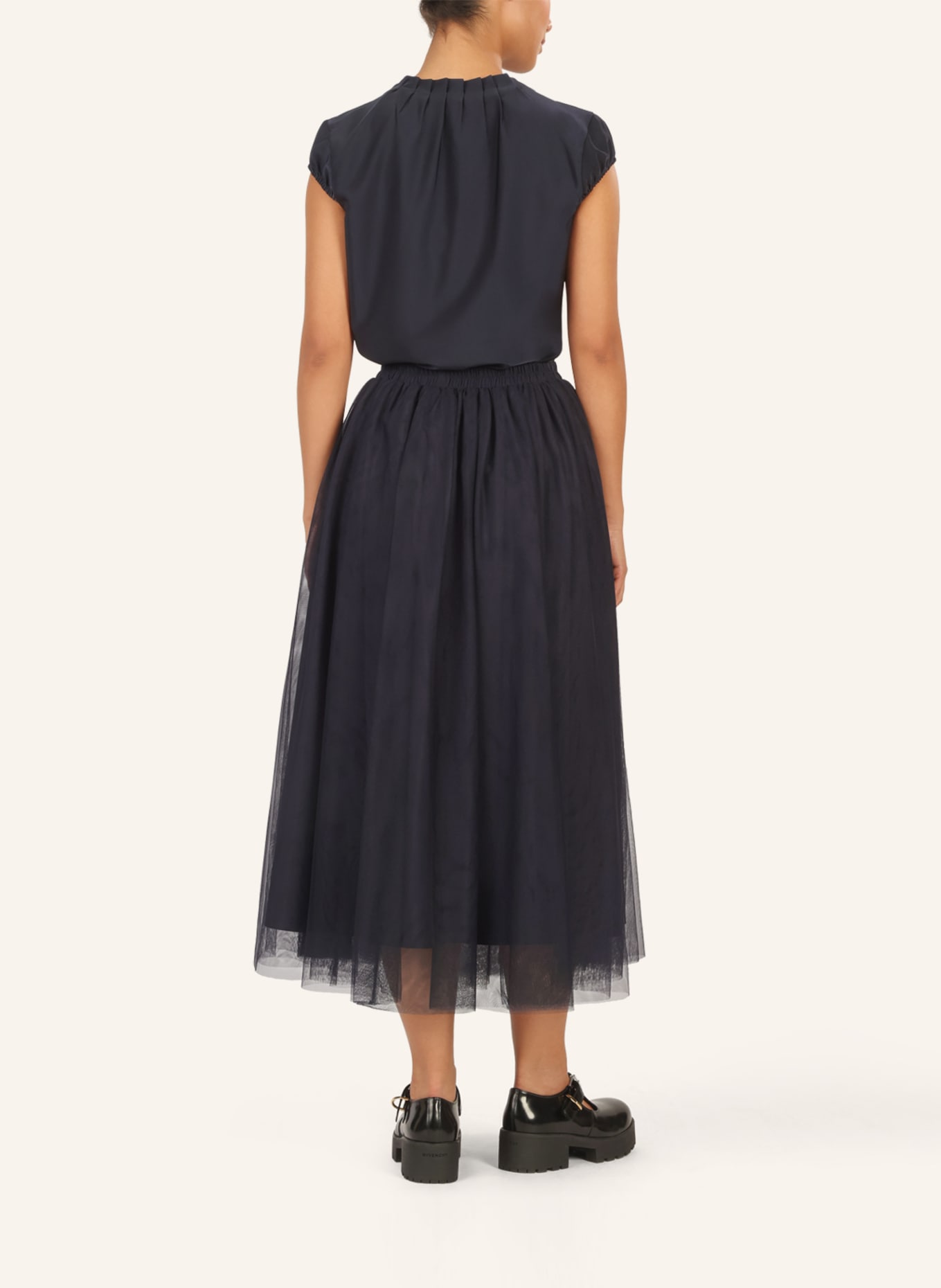 APART Tüllrock: DUNKELBLAU