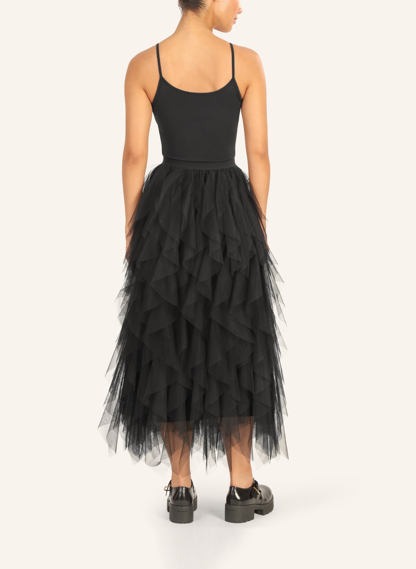 APART Tüllrock: SCHWARZ