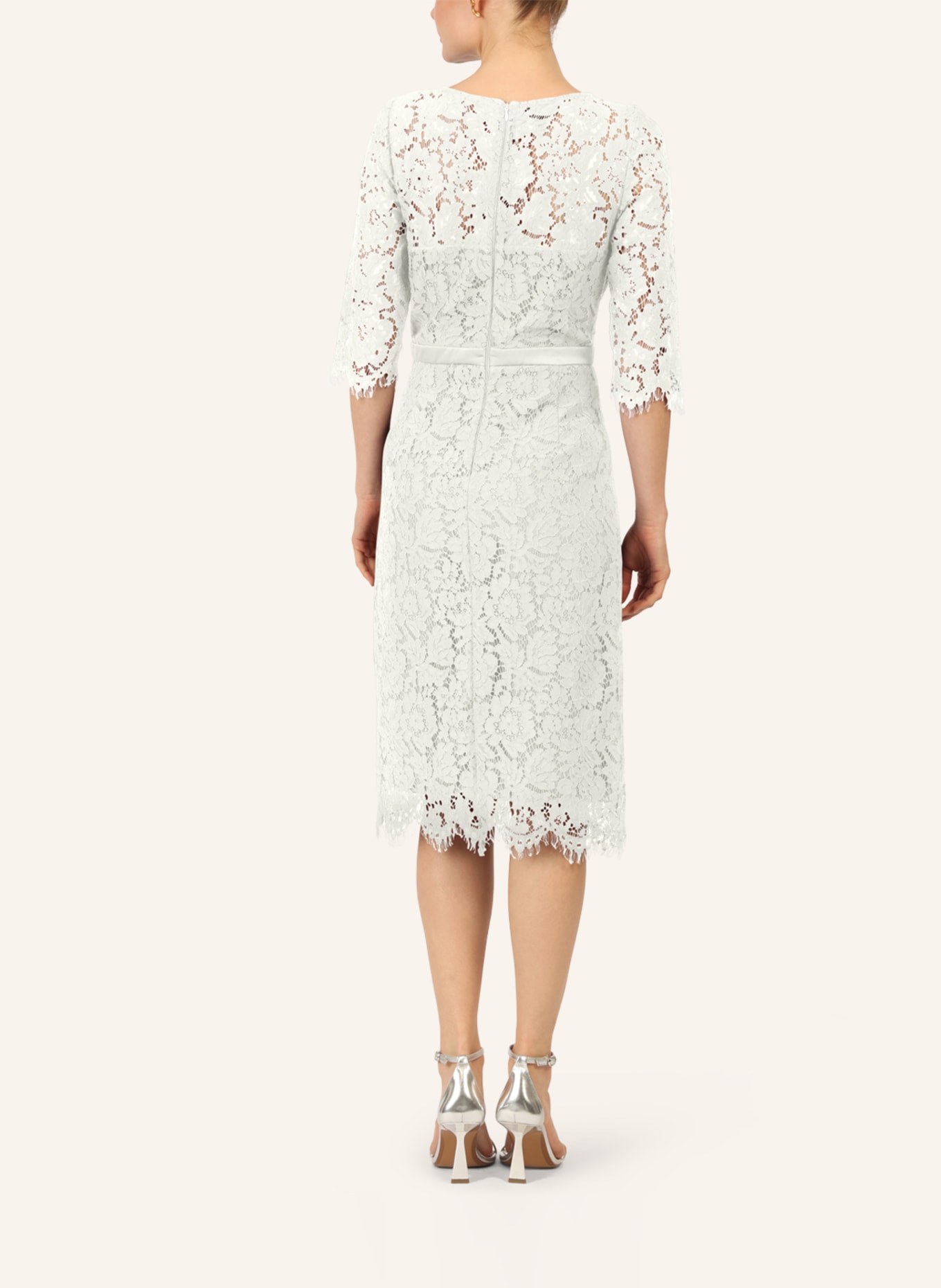 APART Spitzenkleid: CREME