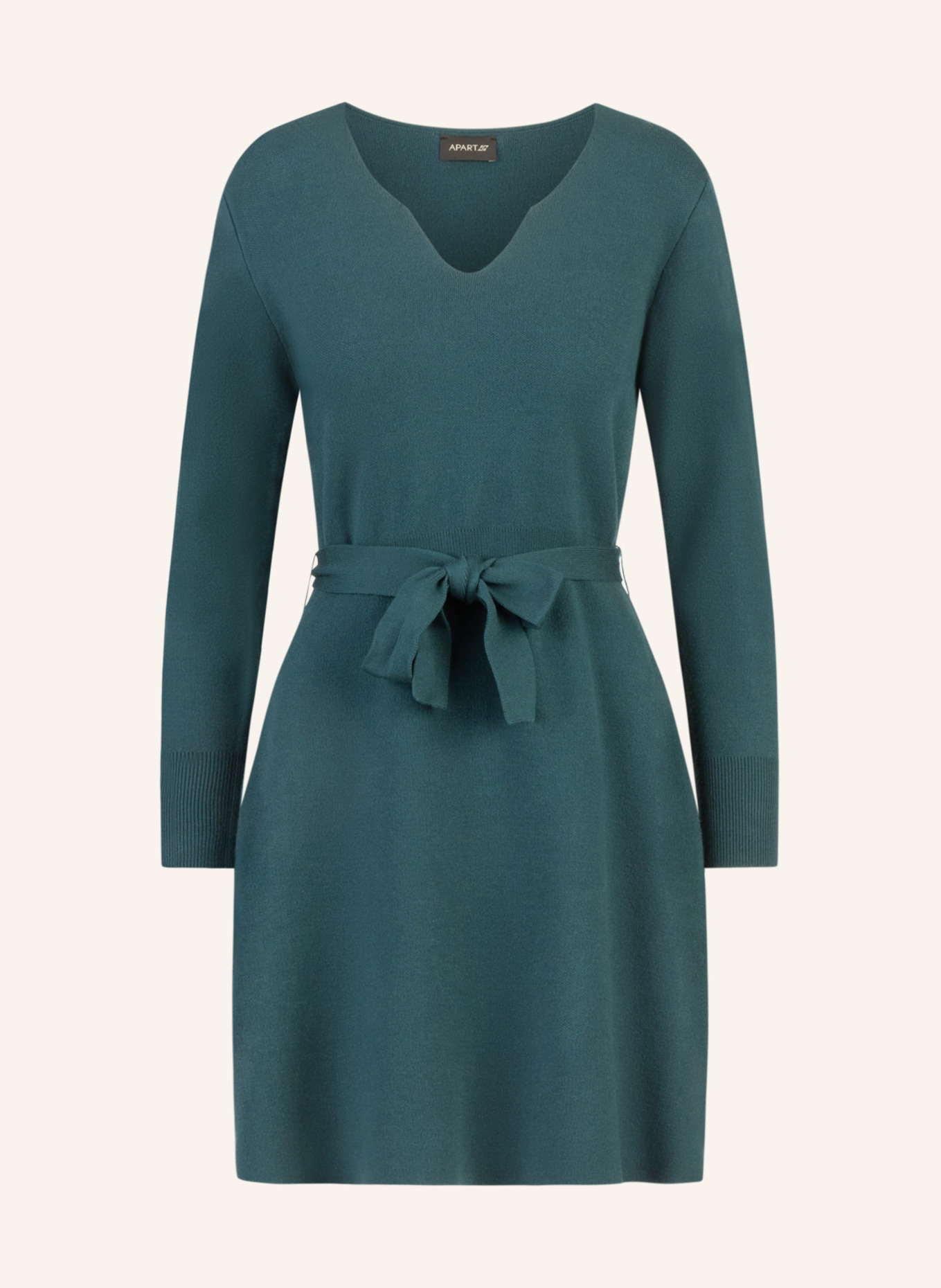 APART Strickkleid: DUNKELGRÜN