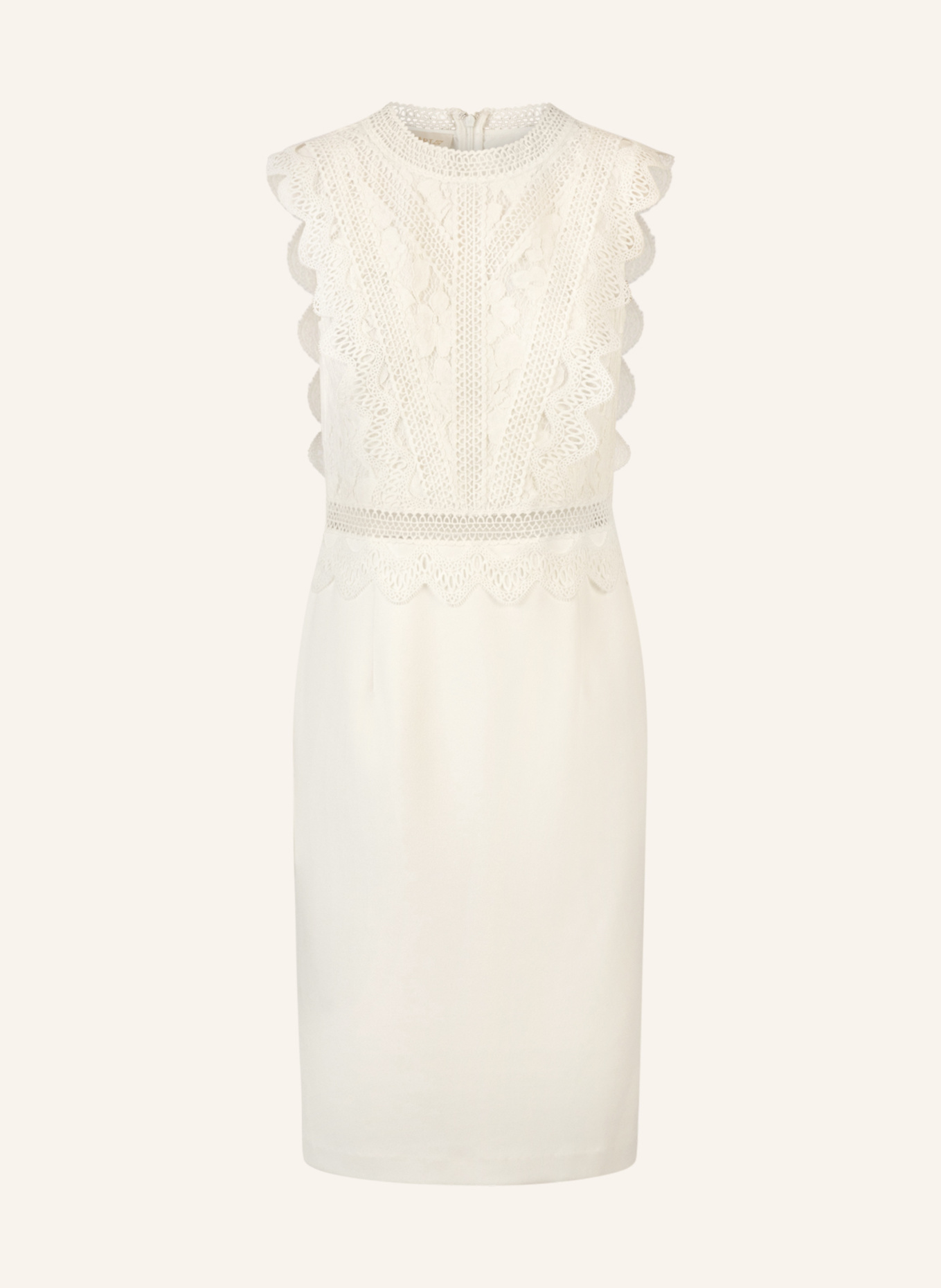 APART kurzes Hochzeitskleid: CREME