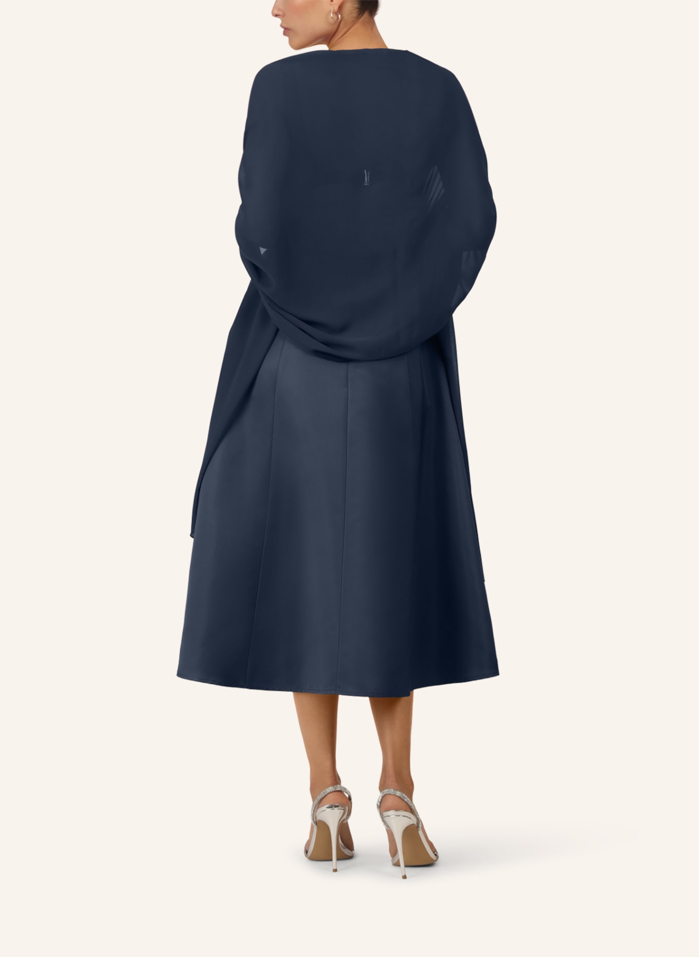 APART Chiffonschal: DUNKELBLAU