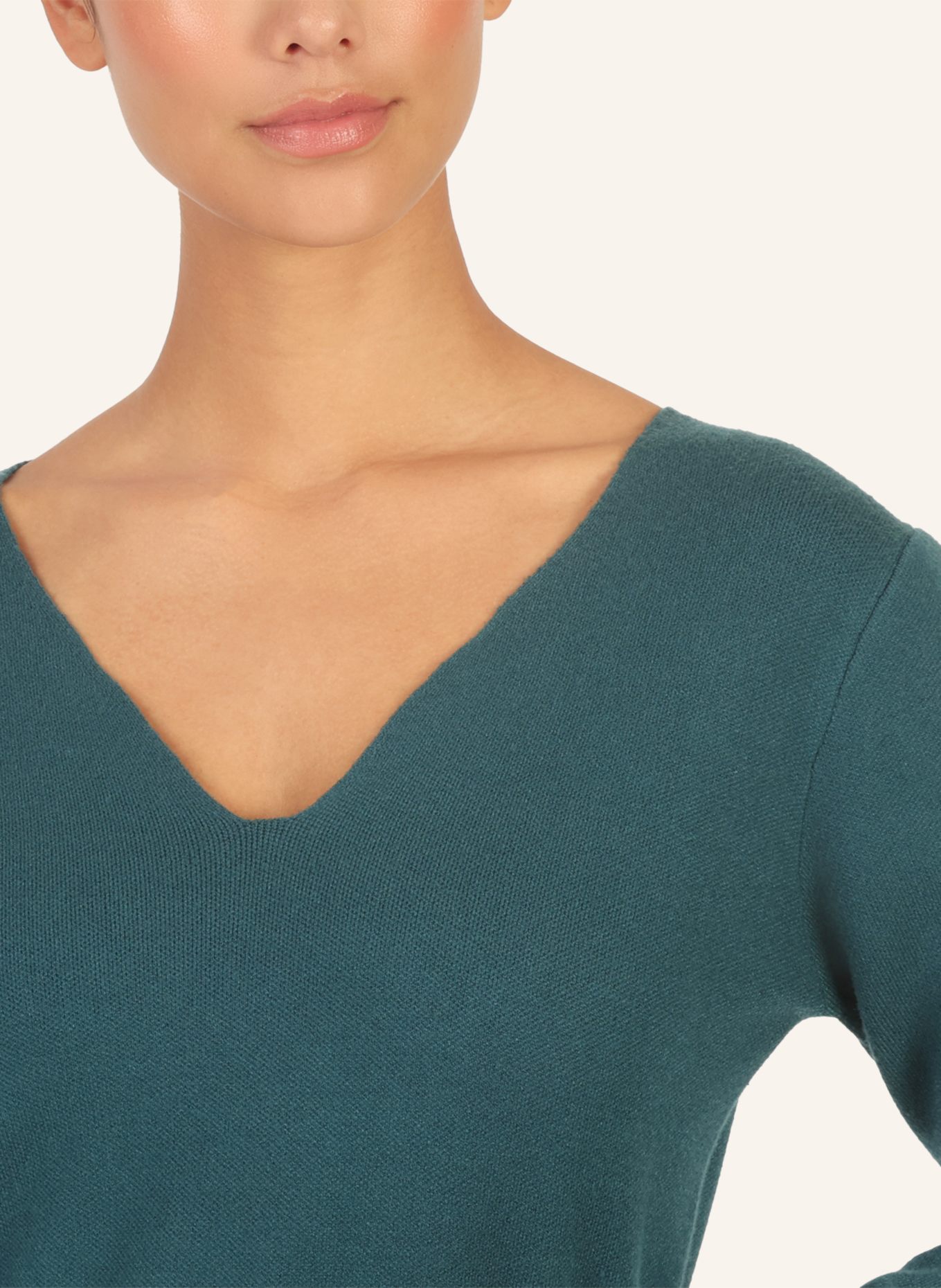 APART Strickkleid: DUNKELGRÜN