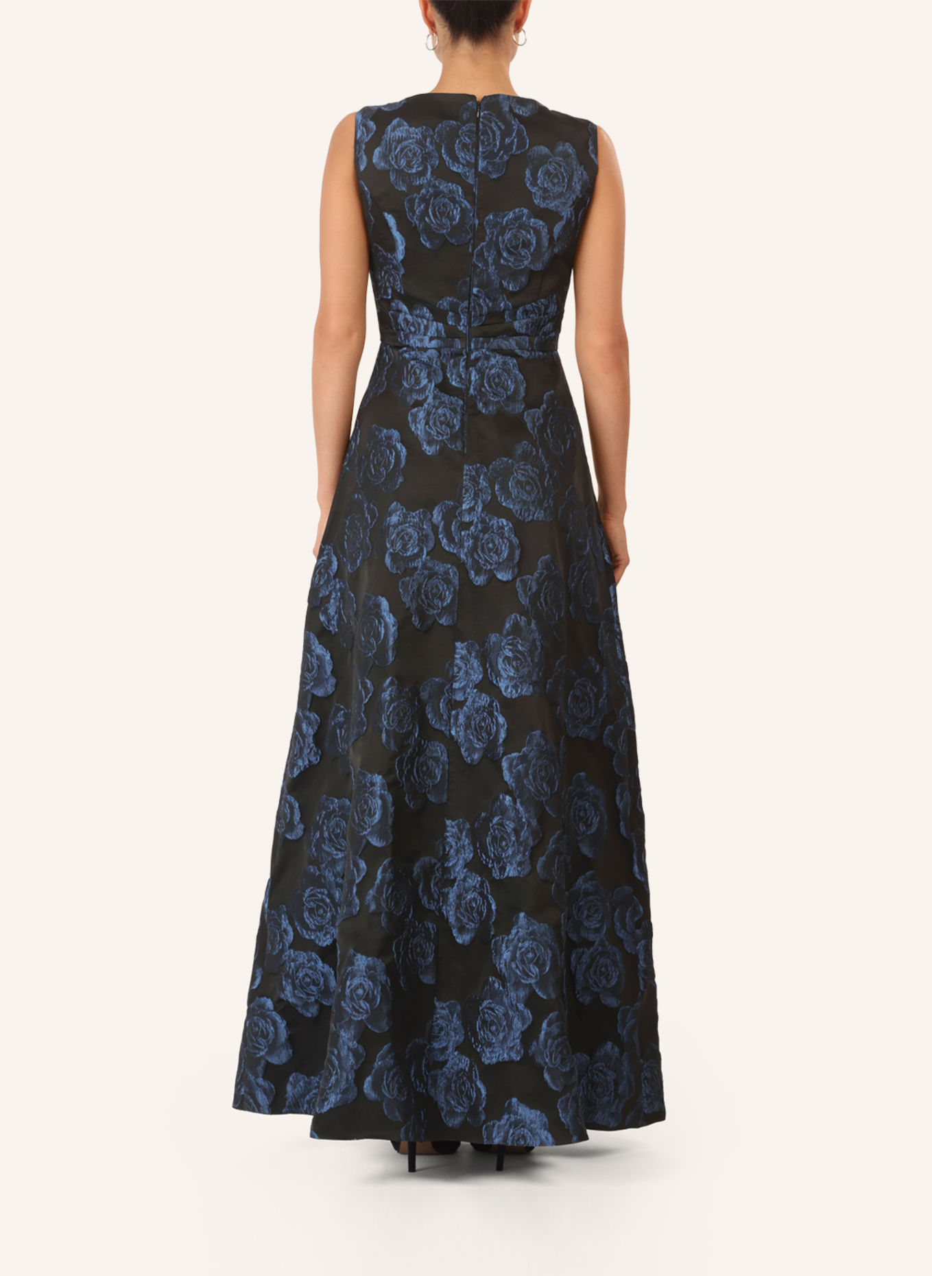 APART Abendkleid: SCHWARZ/ DUNKELBLAU