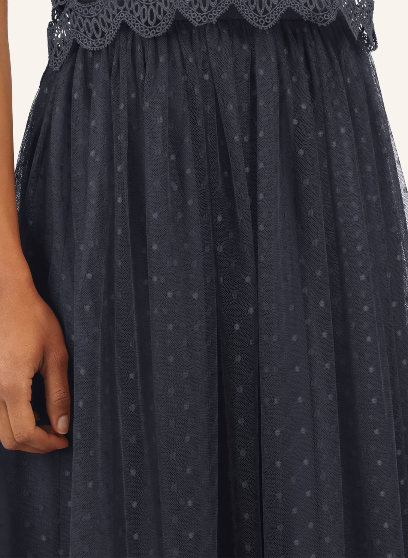 APART Tüllrock: DUNKELBLAU