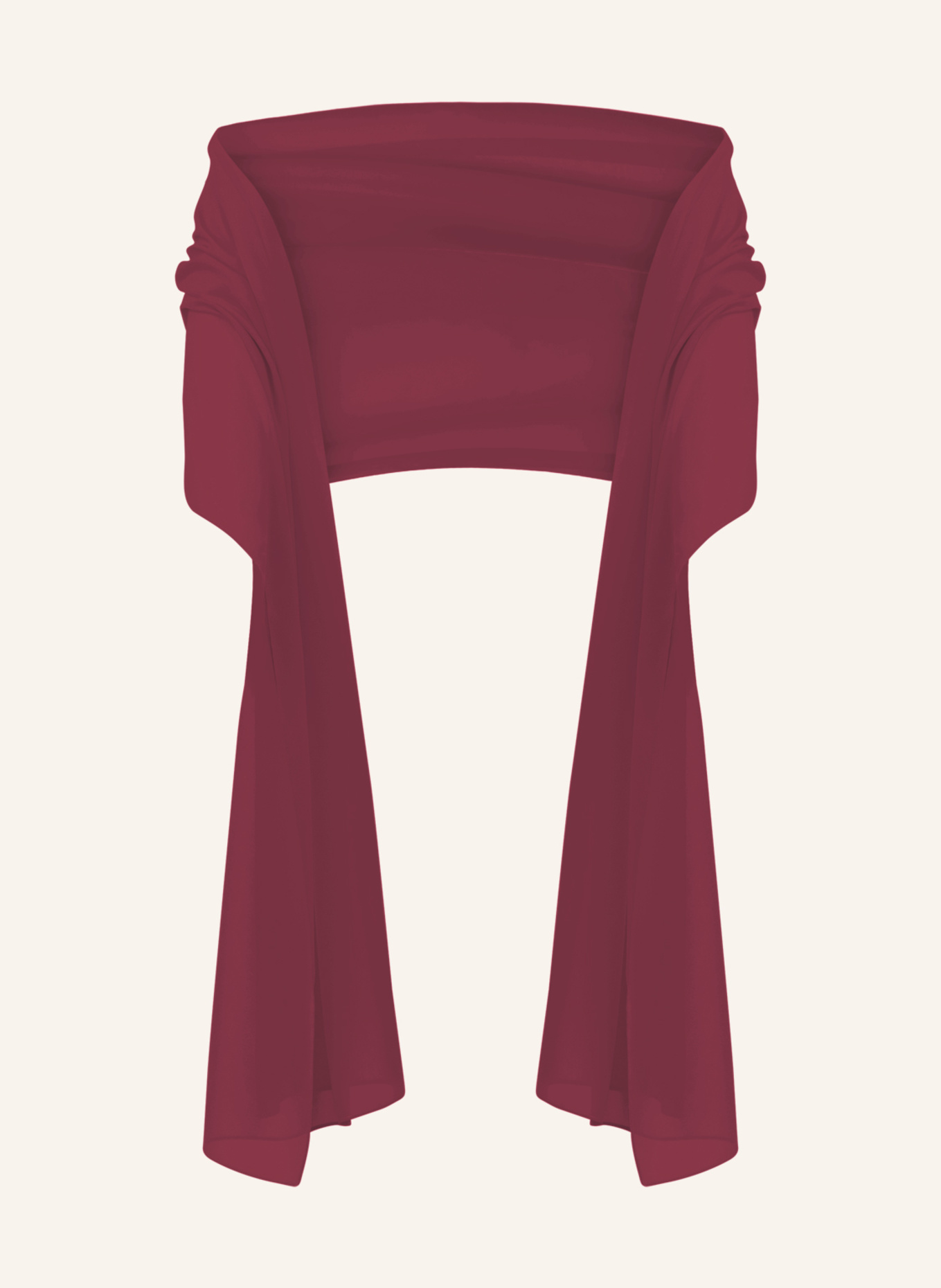 APART Chiffonschal: ROT