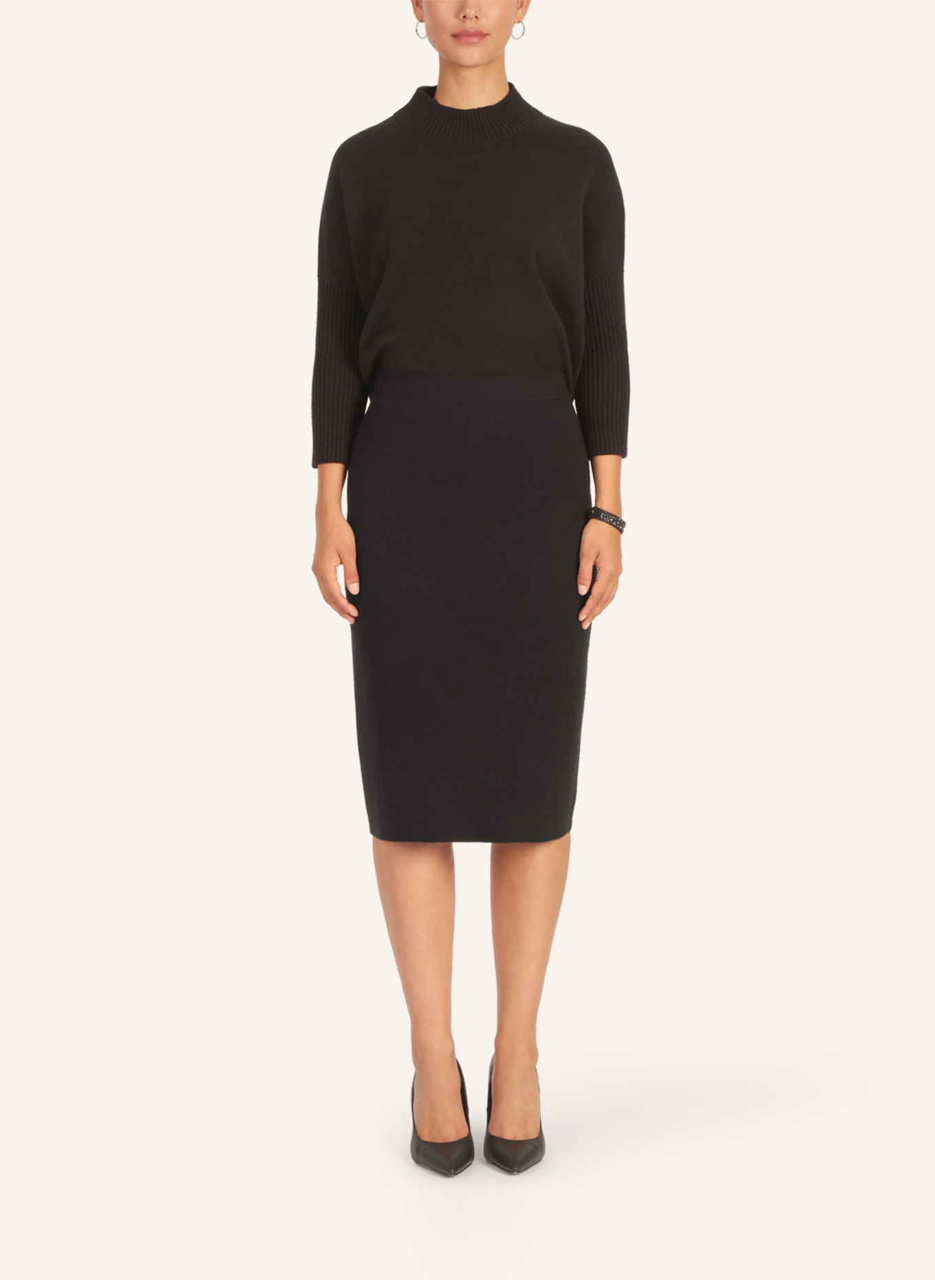 APART Strickrock: SCHWARZ