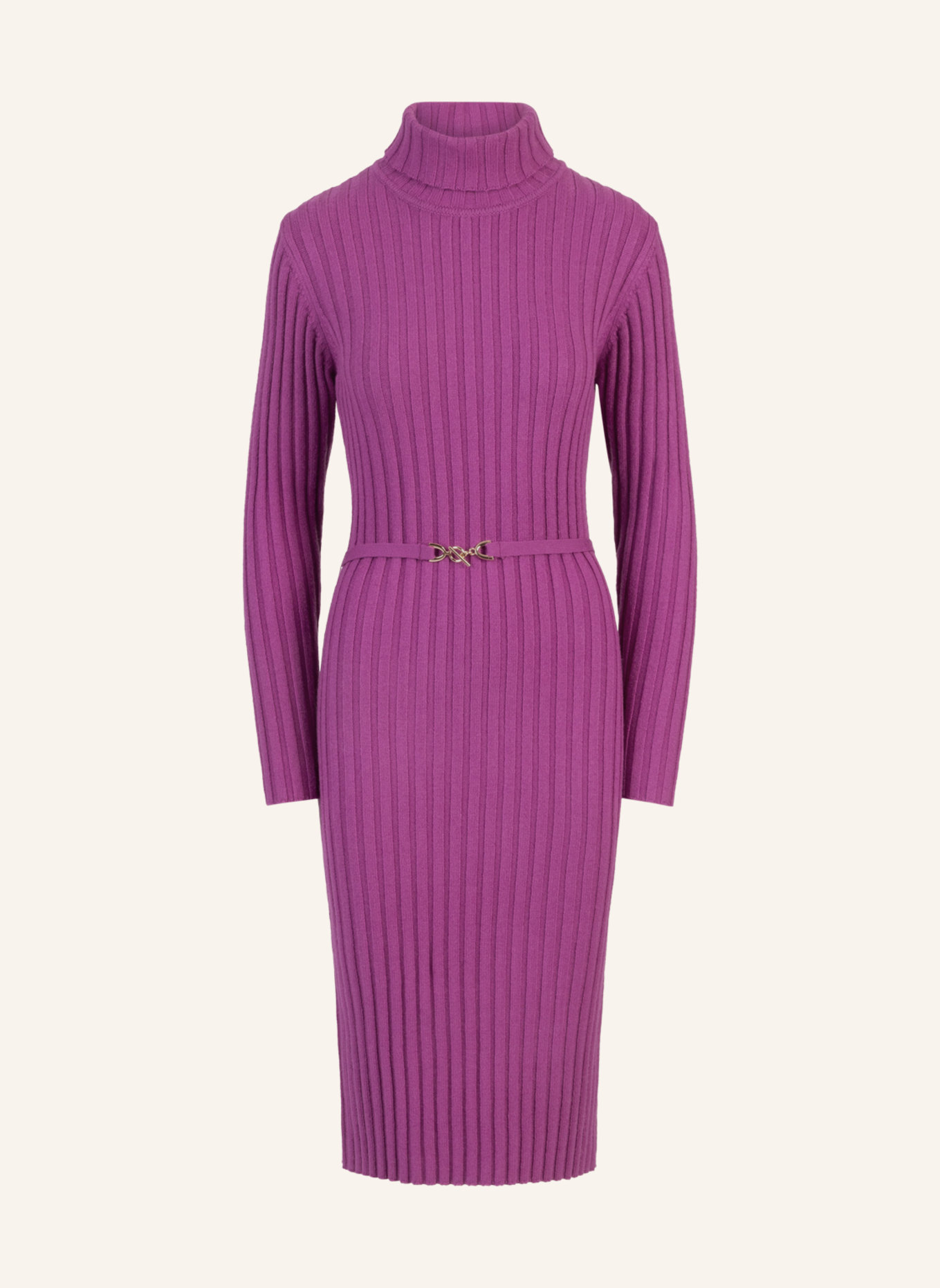 APART Midistrickkleid: LILA