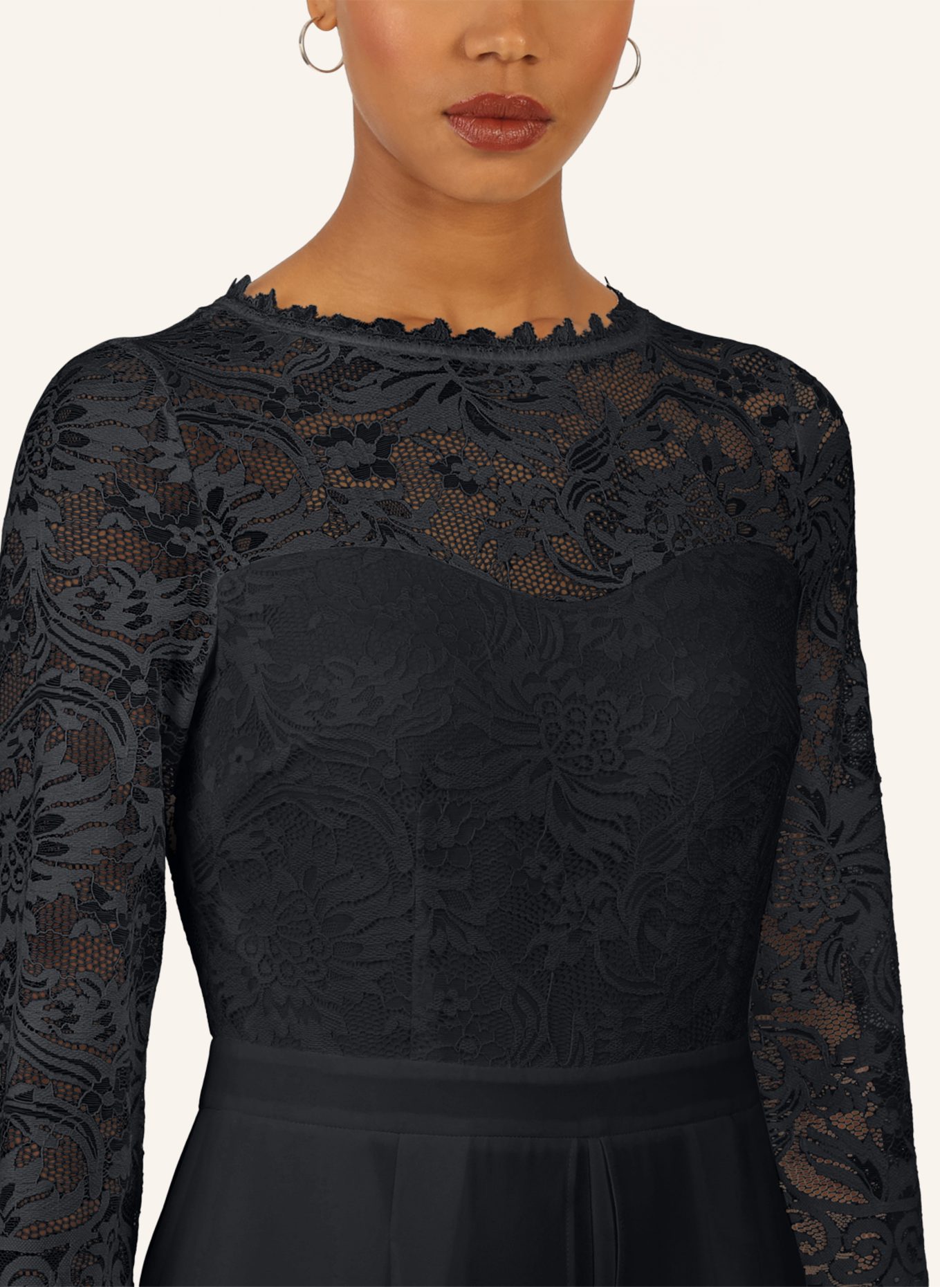 APART Abendoverall: SCHWARZ