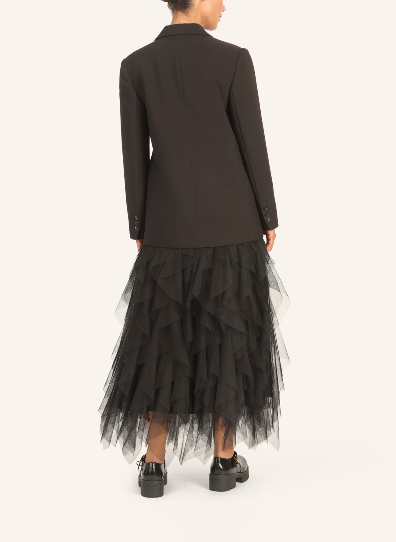 APART Oversized Blazer: SCHWARZ