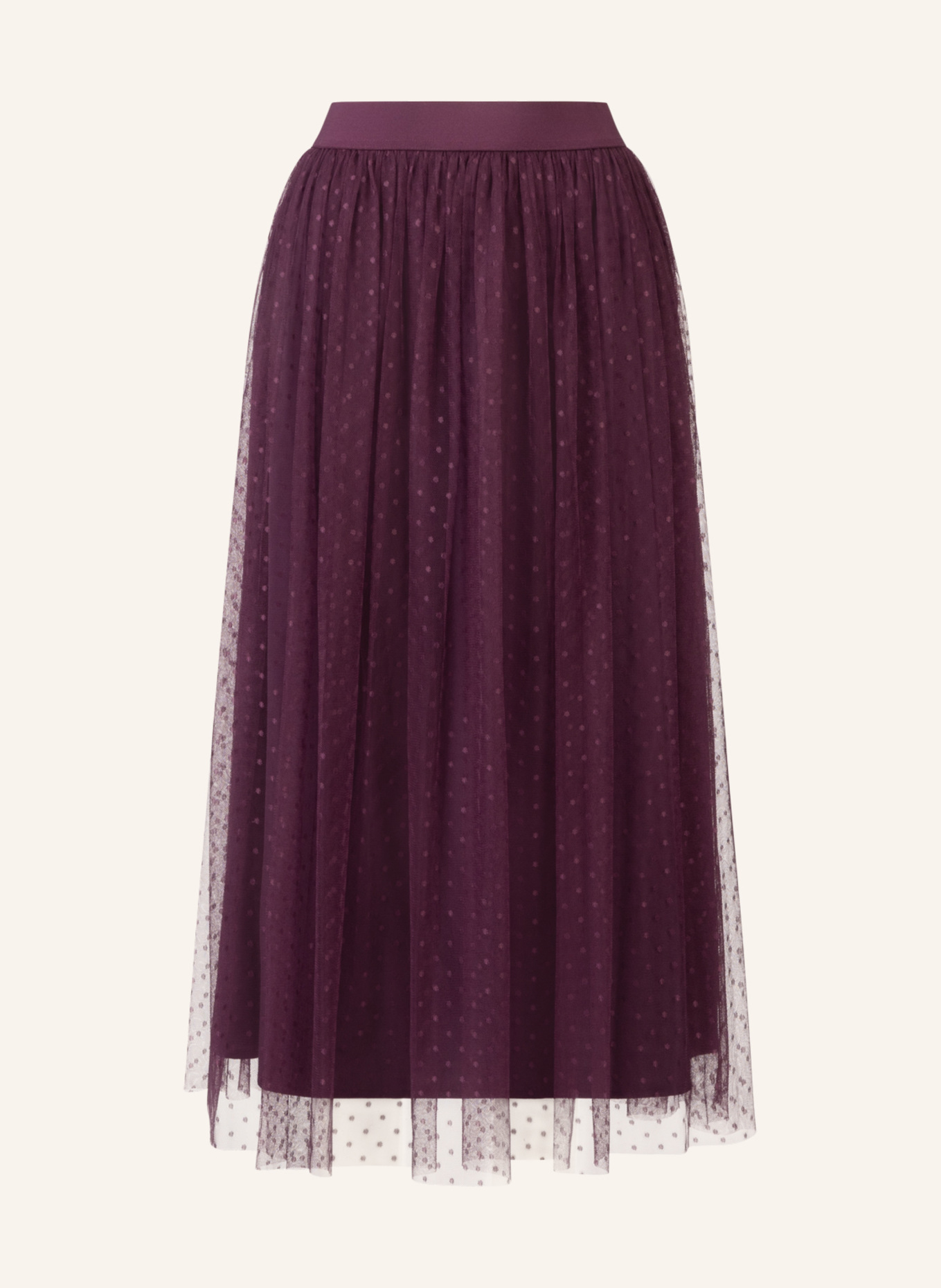 APART Tüllrock: DUNKELLILA