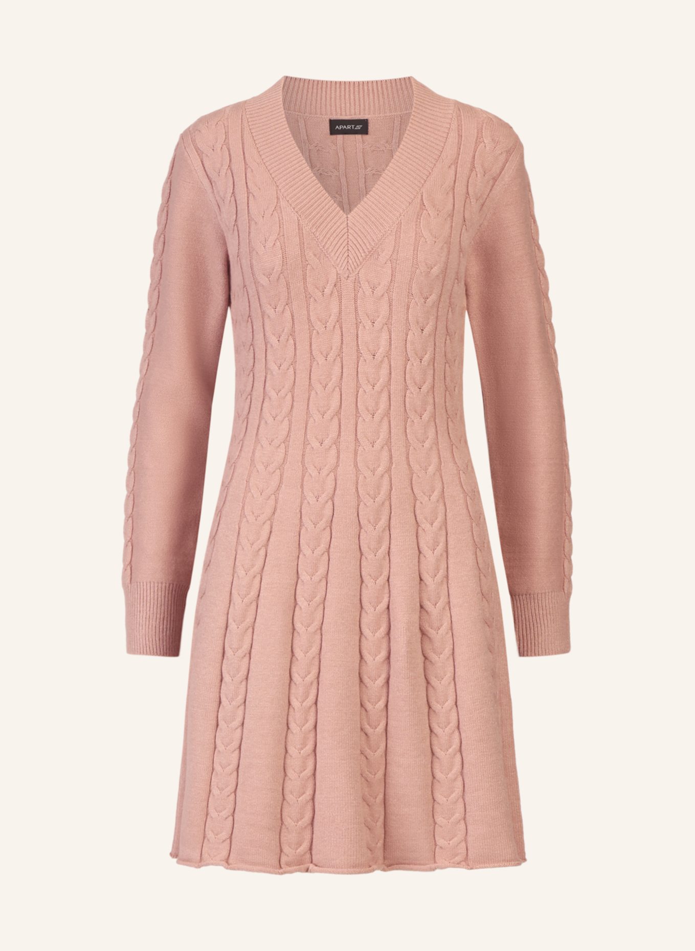 APART Strickkleid: HELLLILA