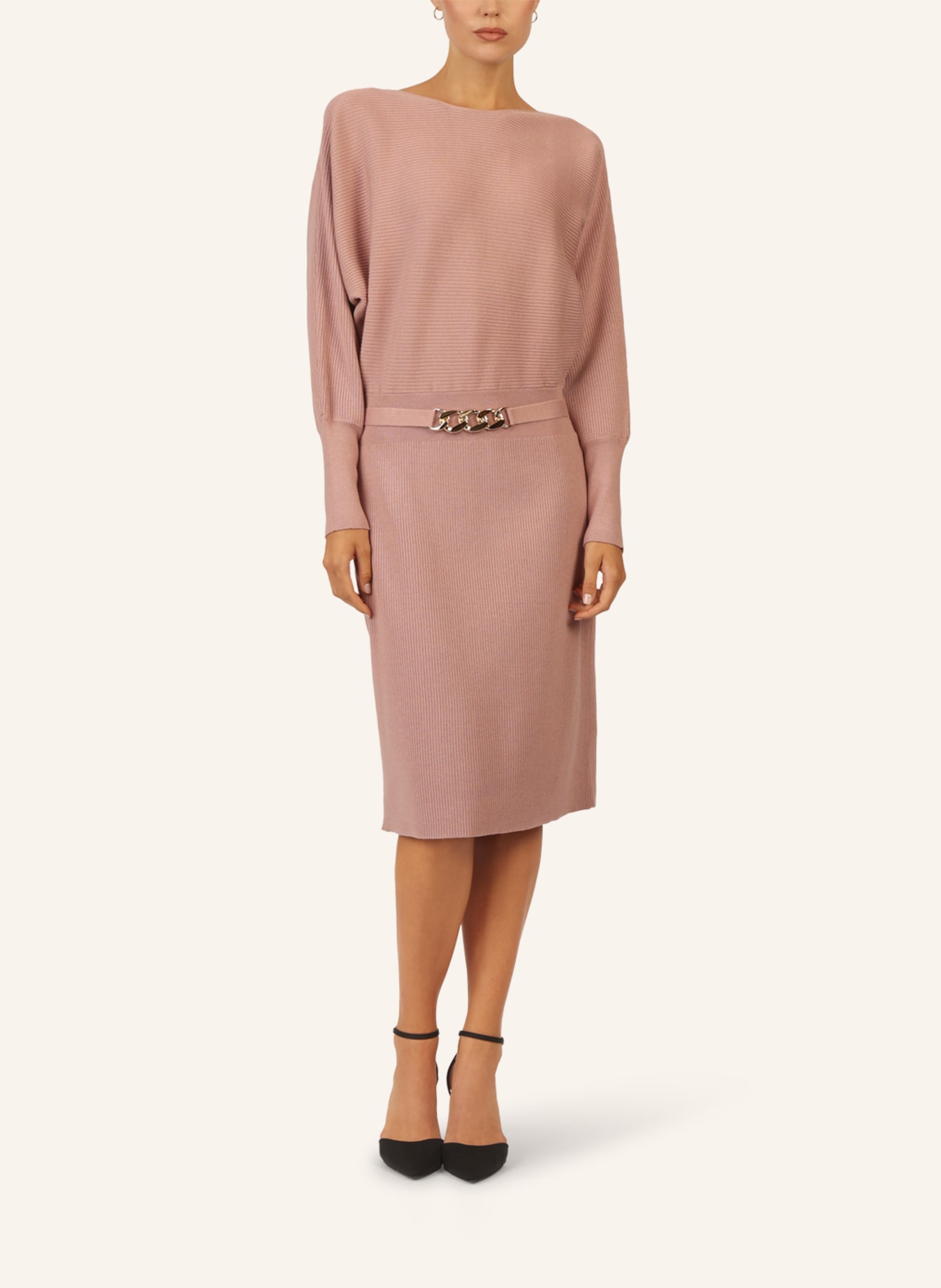 APART Strickkleid: HELLLILA