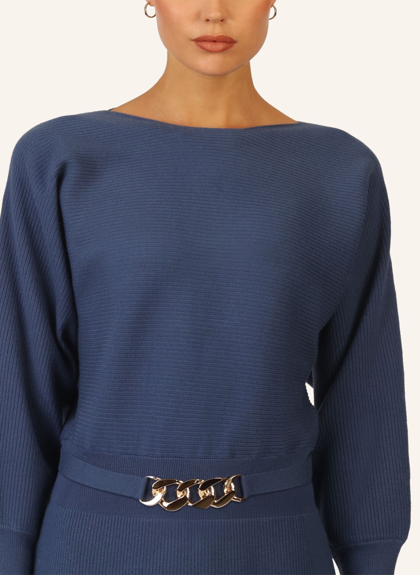 APART Strickkleid: BLAU