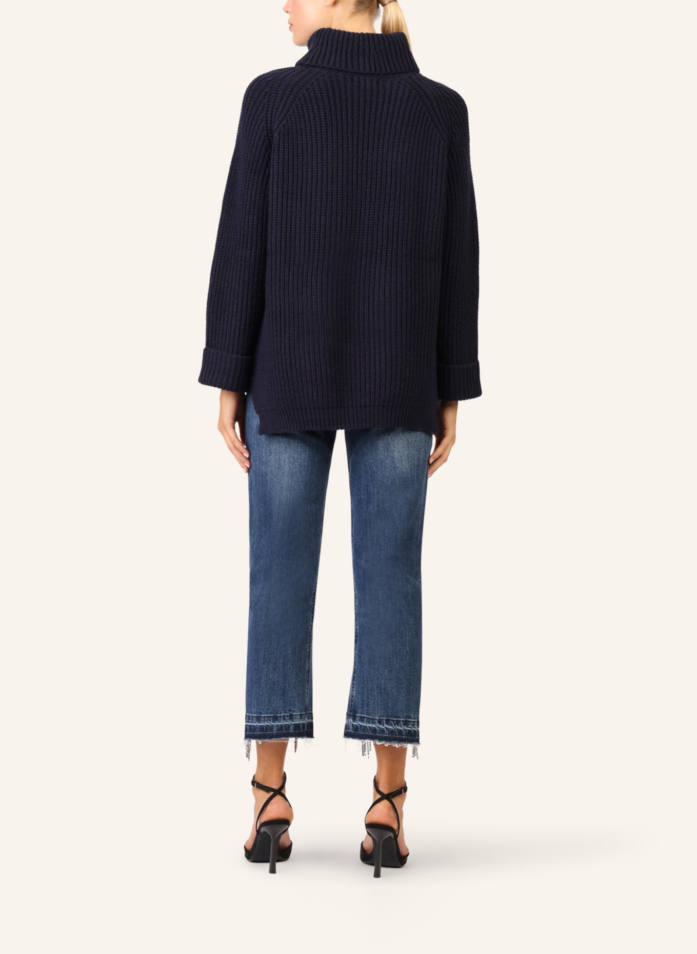 APART Oversized Pullover: DUNKELBLAU
