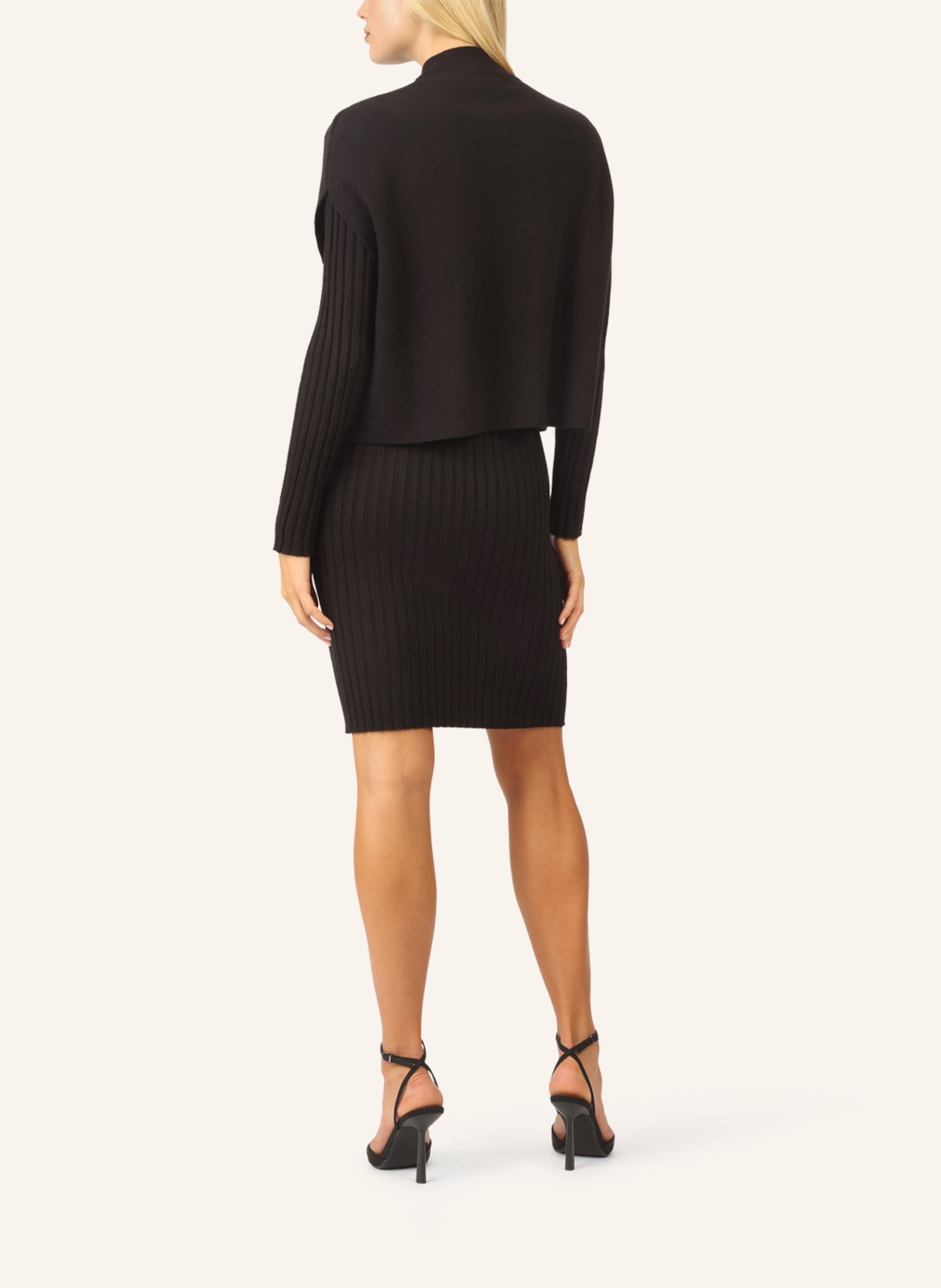 APART Strick Set: SCHWARZ