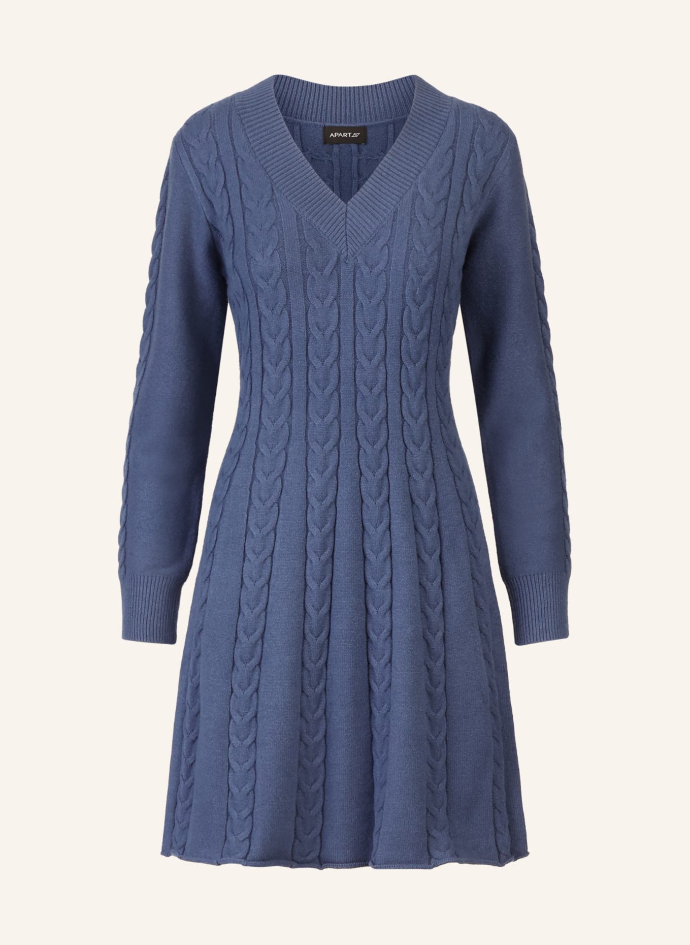 APART Strickkleid: BLAU