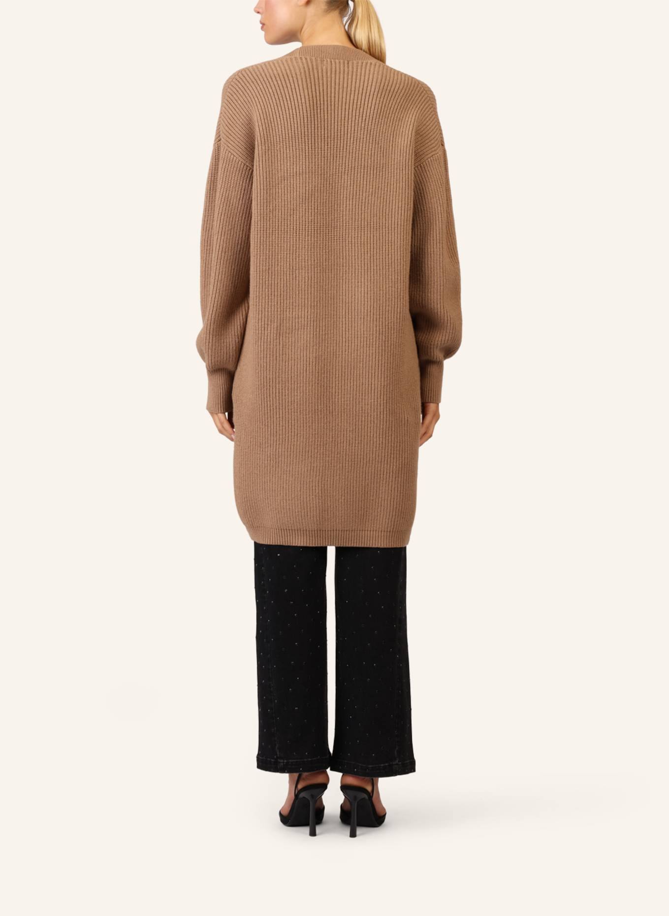 APART Lange Strickjacke: CAMEL