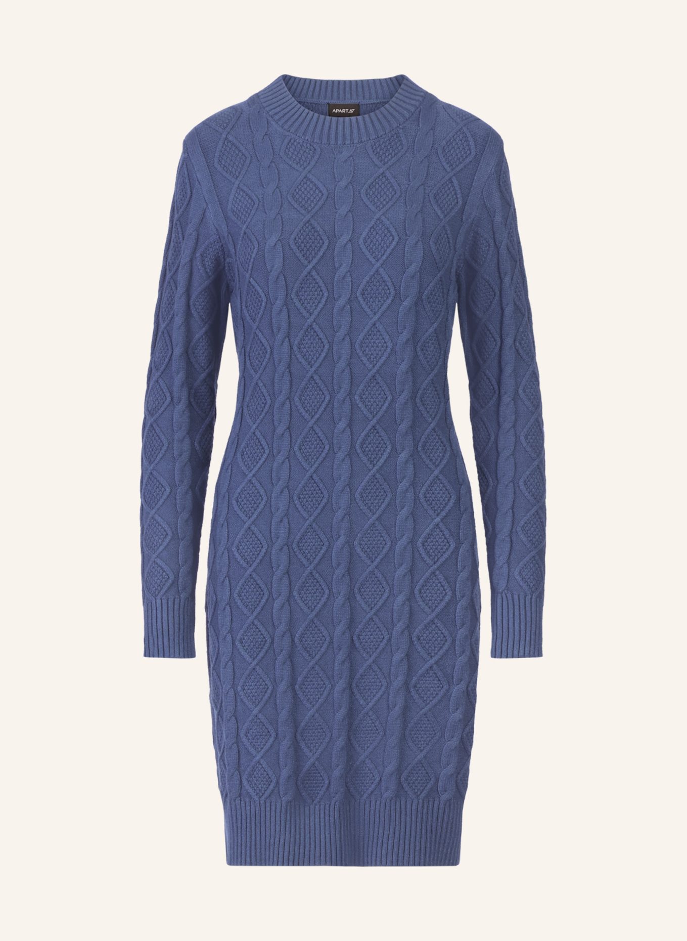 APART Strickkleid: BLAU