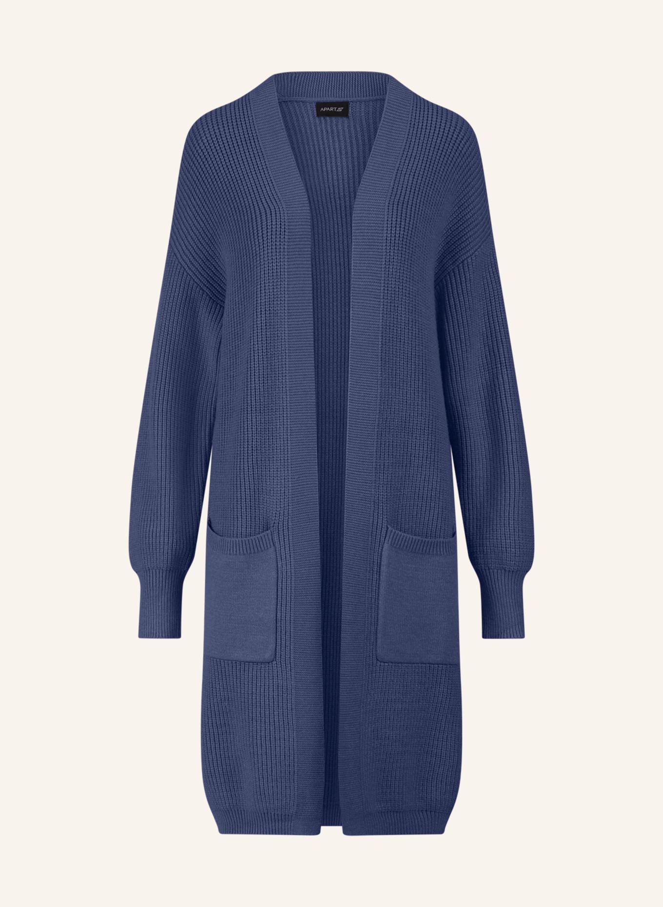 APART Lange Strickjacke: BLAU
