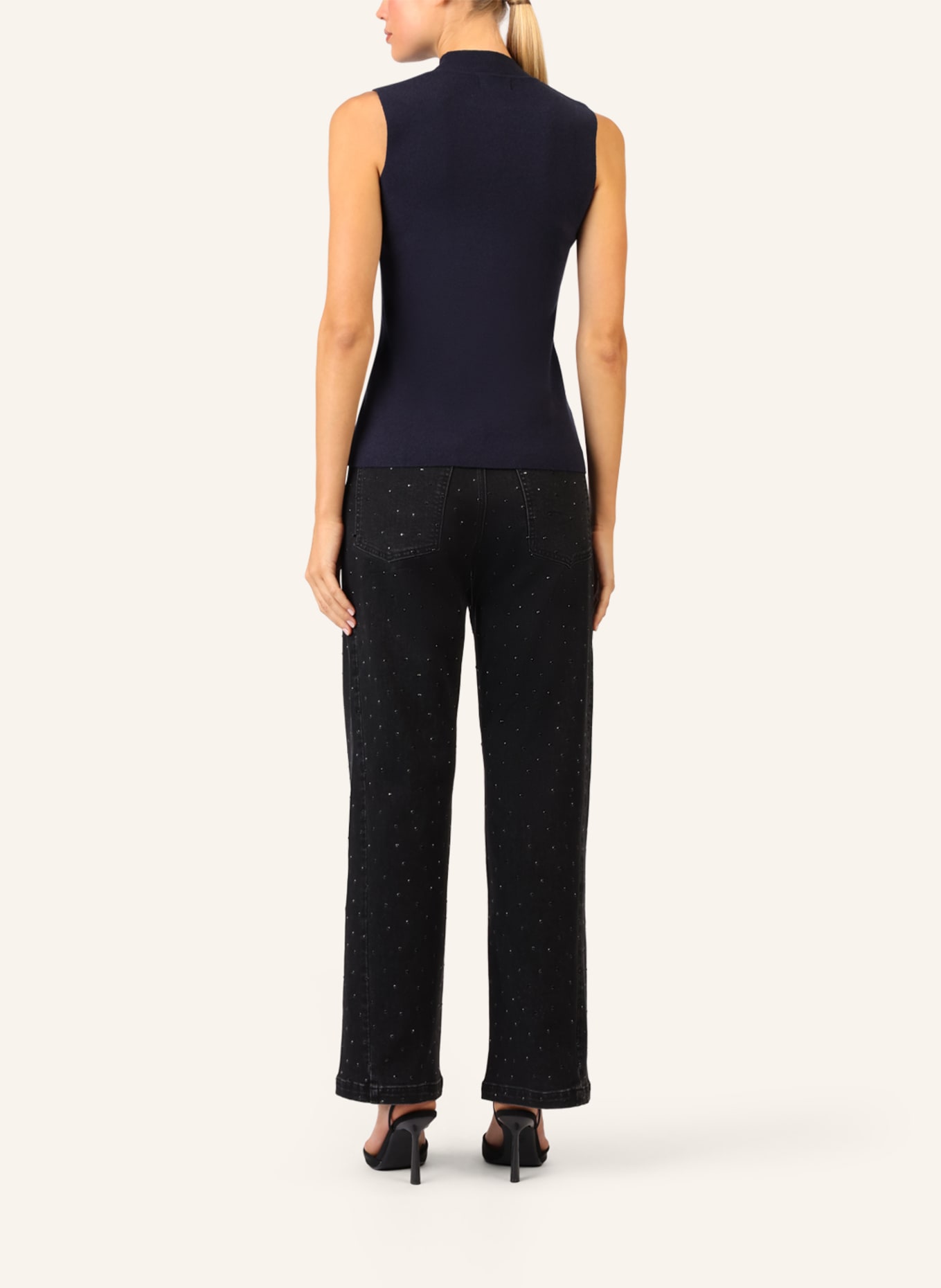 APART Stricktop: DUNKELBLAU