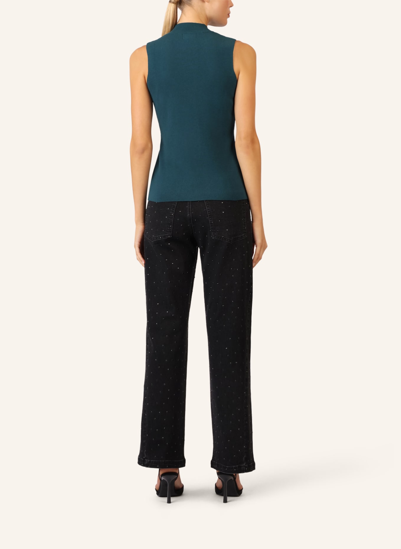 APART Stricktop: DUNKELGRÜN