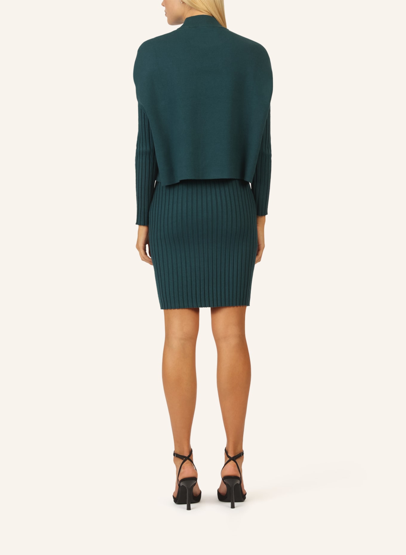 APART Strick Set: DUNKELGRÜN