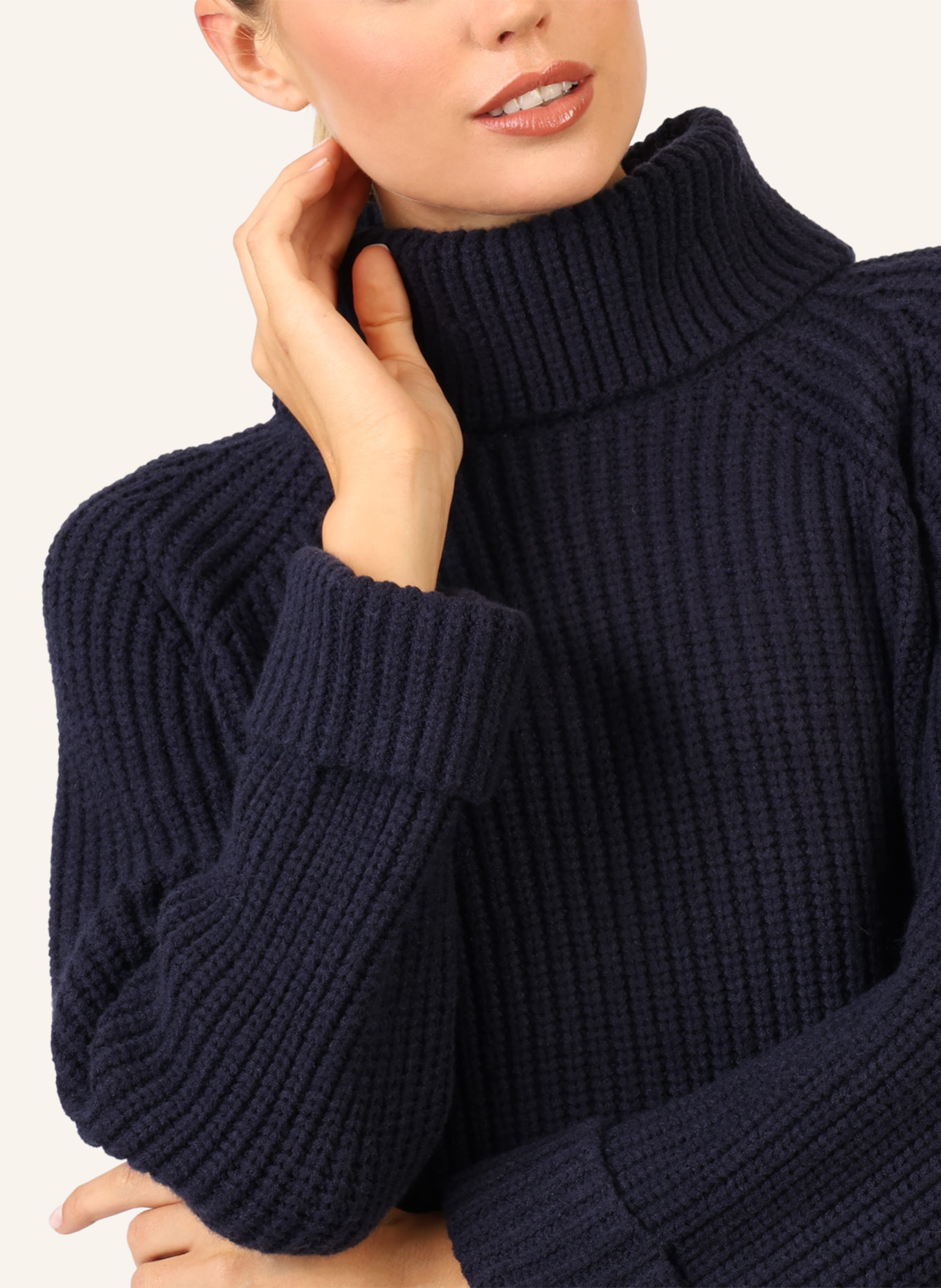 APART Oversized Pullover: DUNKELBLAU