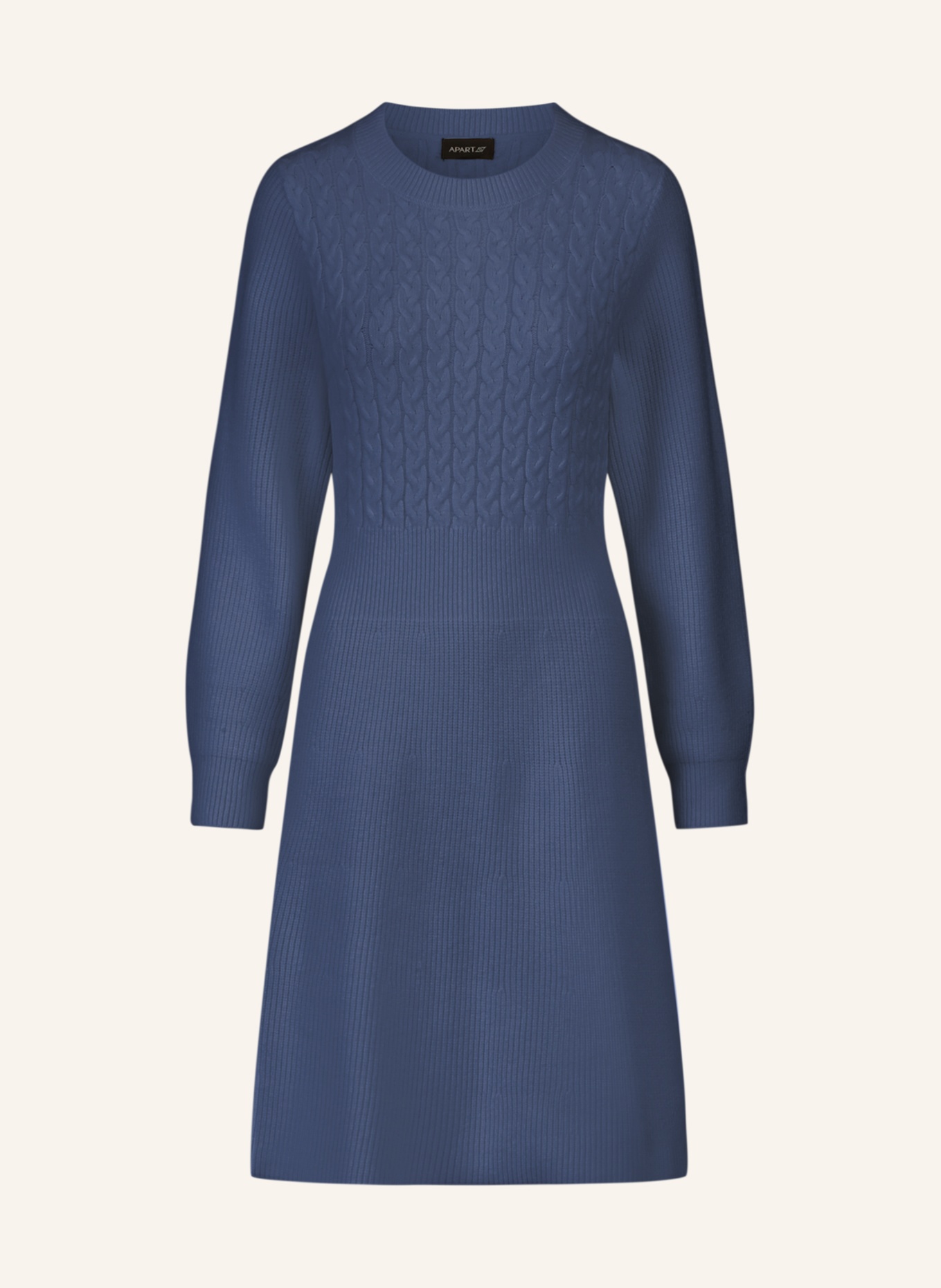 APART Strickkleid: BLAU