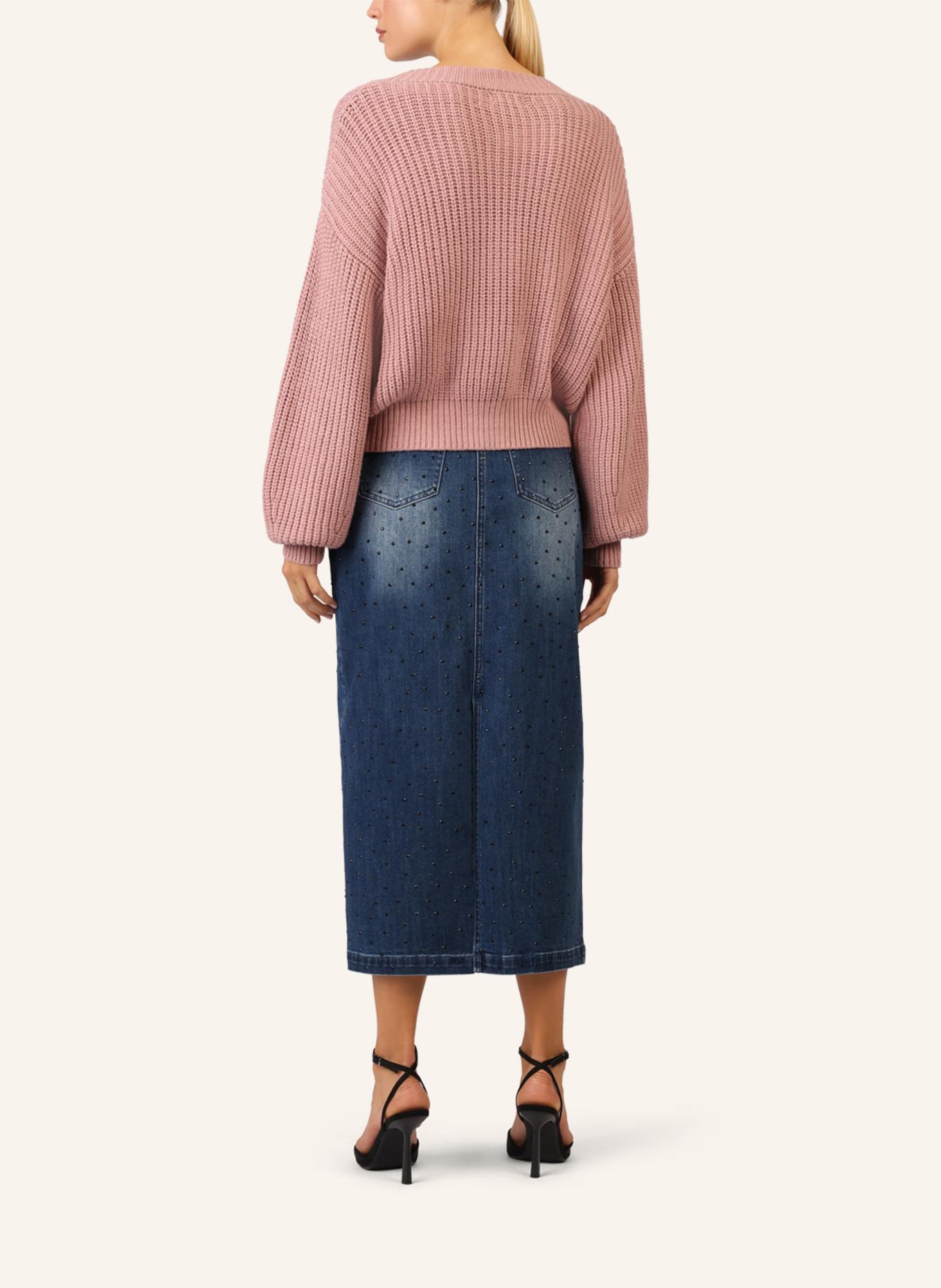 APART Oversized Strickjacke: HELLLILA