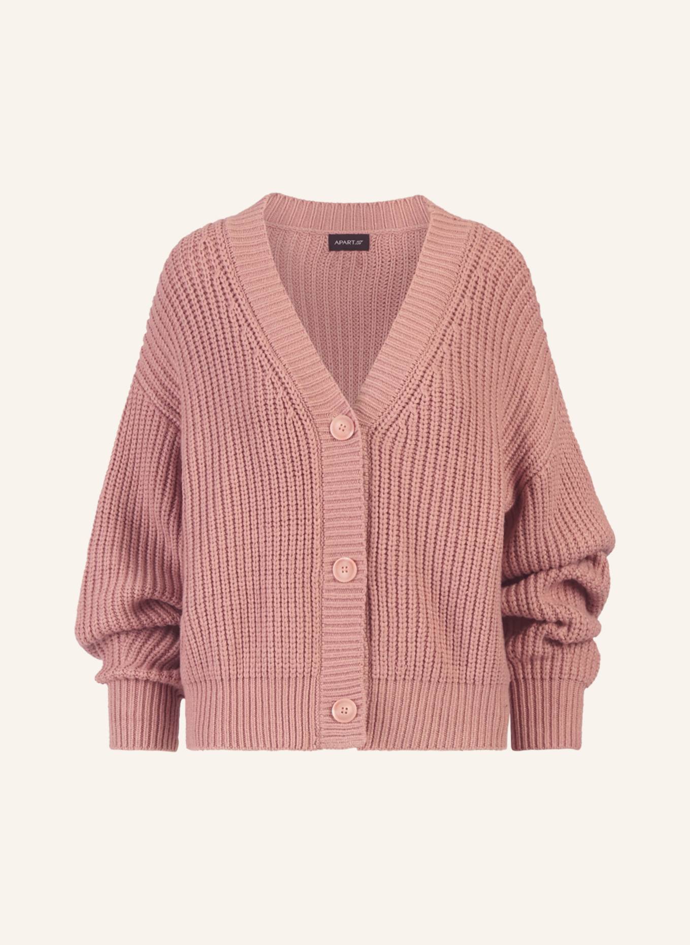 APART Oversized Strickjacke: HELLLILA