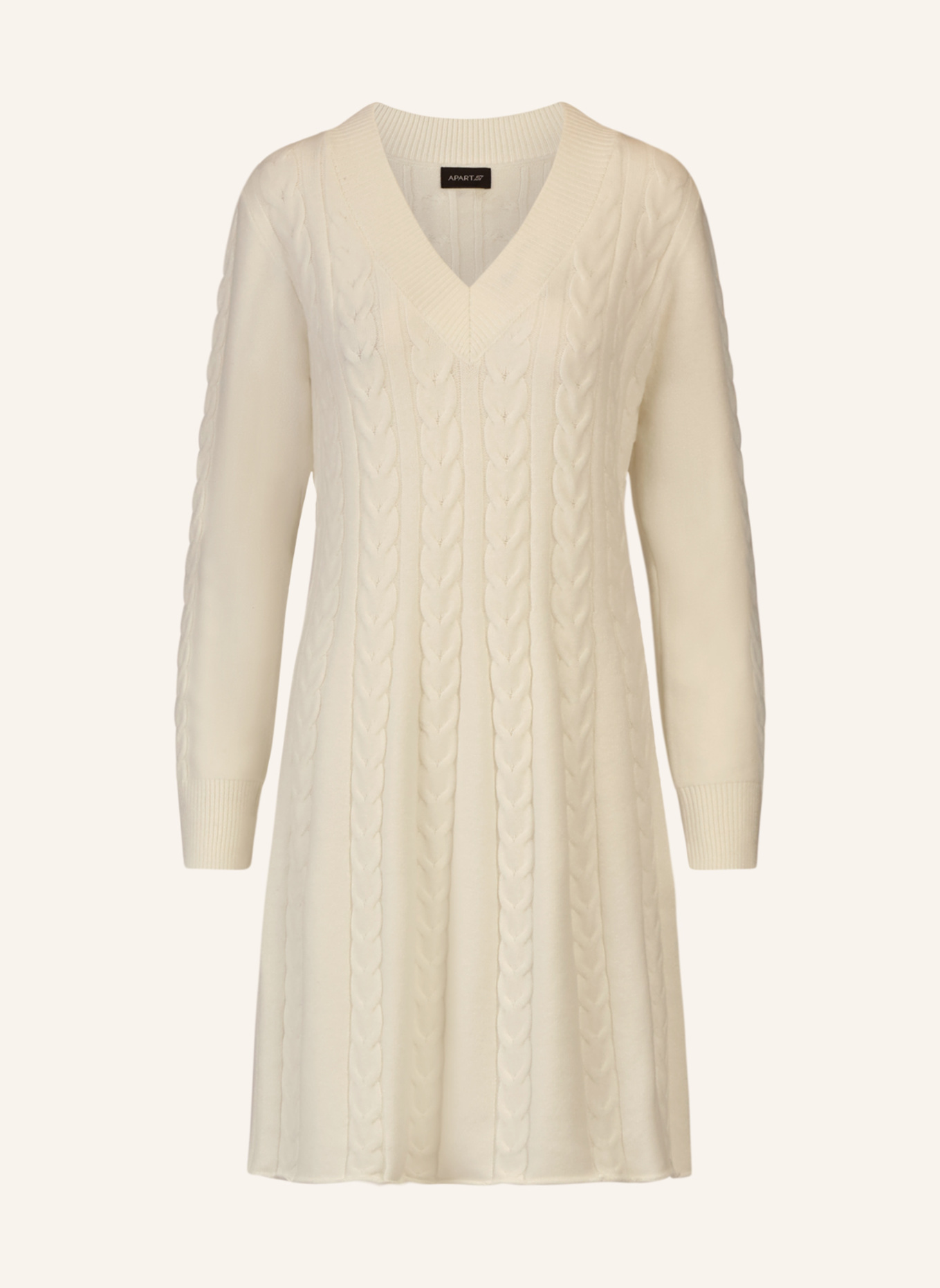 APART Strickkleid: CREME