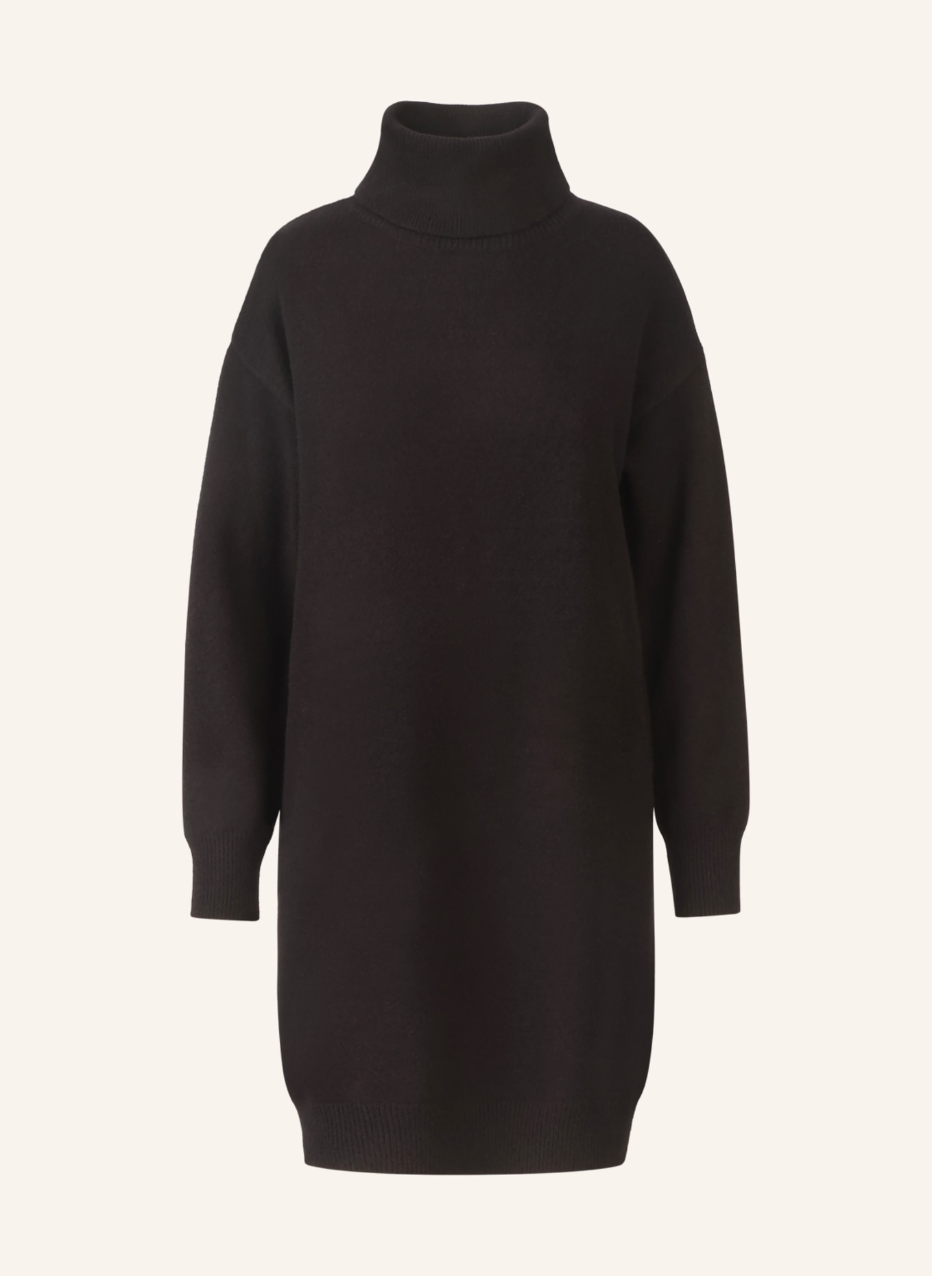 APART Overside Strickkleid: SCHWARZ