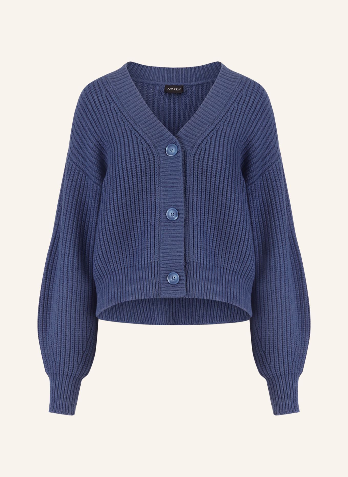 APART Oversized Strickjacke: BLAU