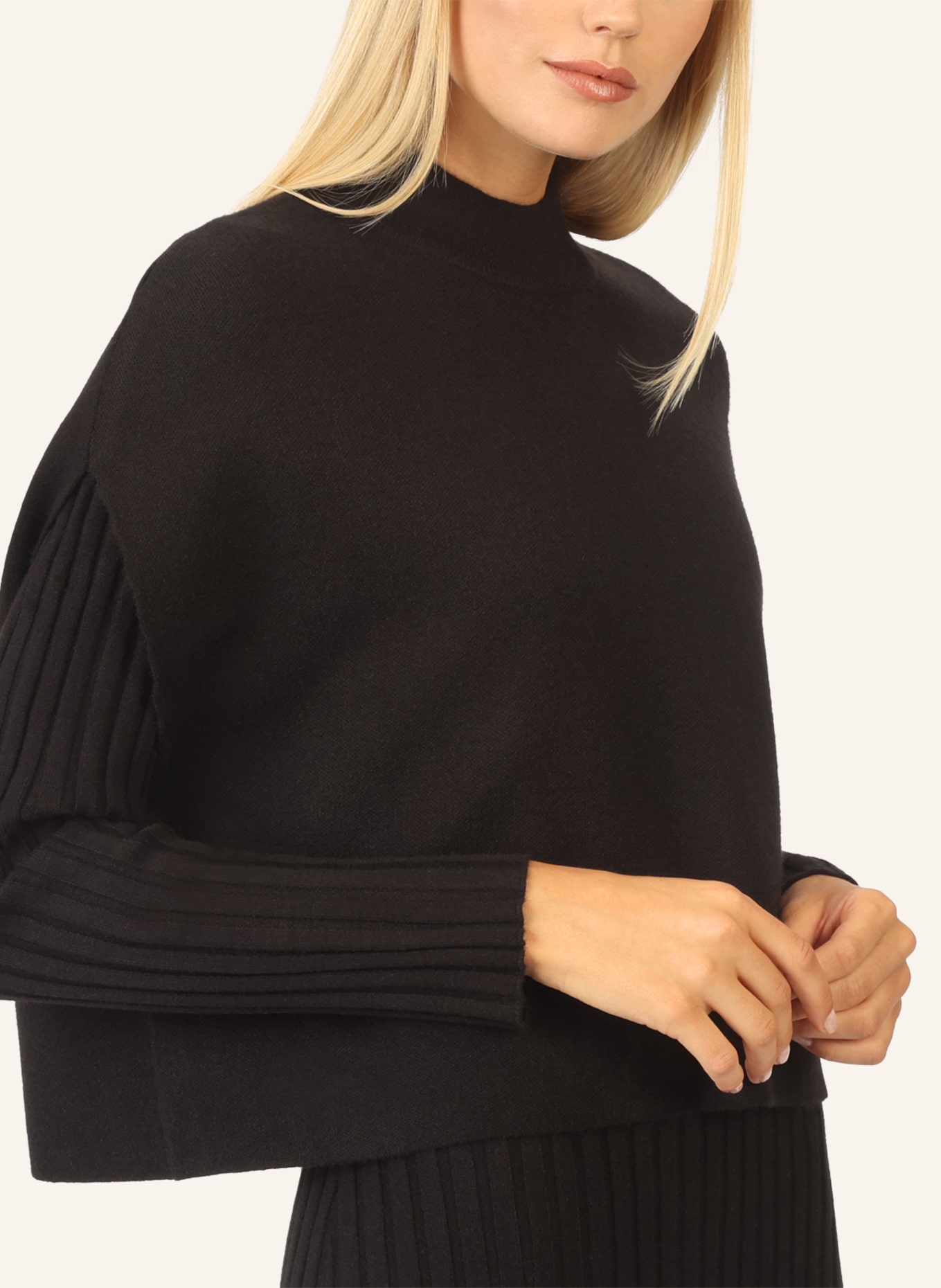 APART Strick Set: SCHWARZ