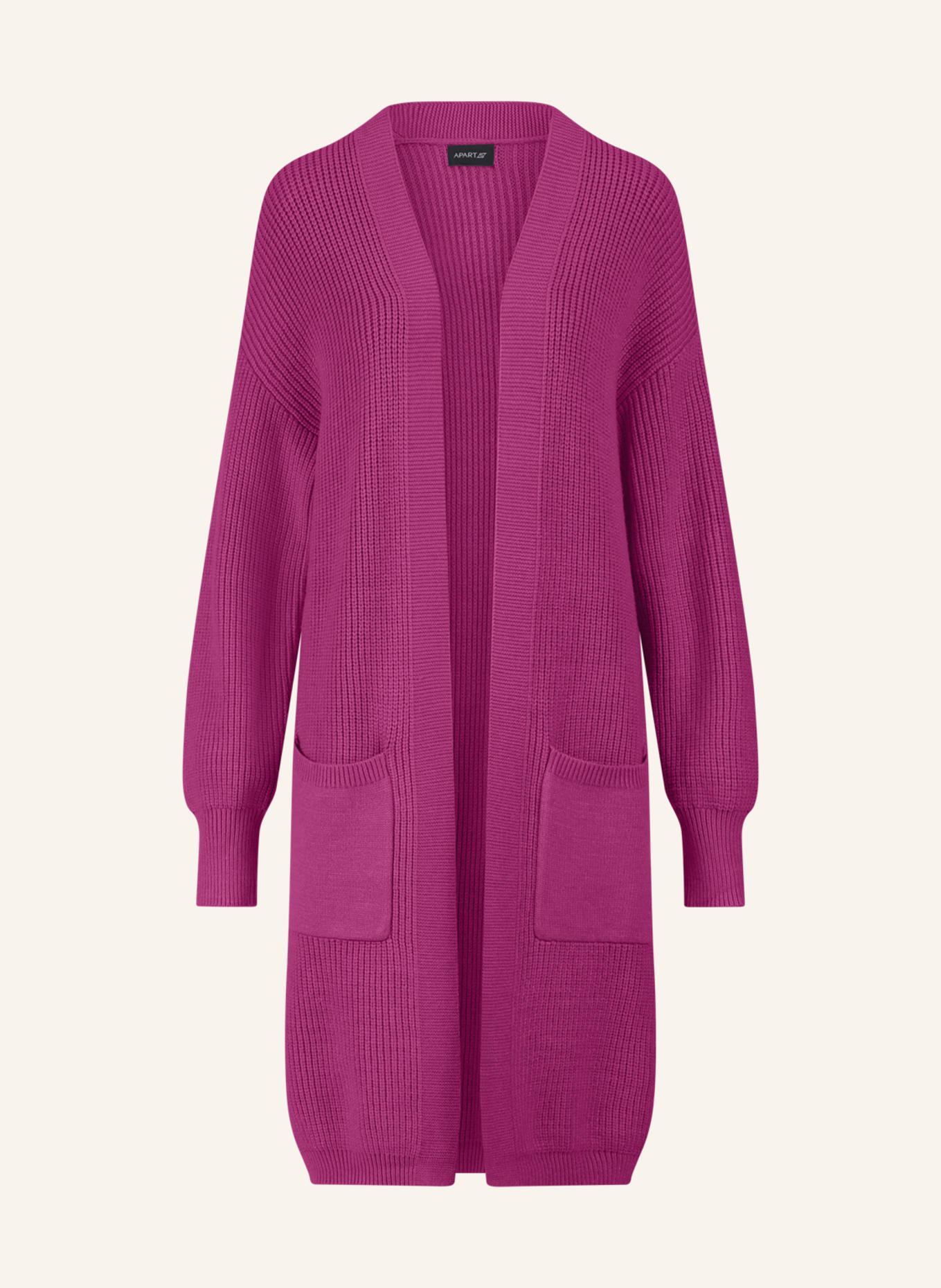 APART Lange Strickjacke: LILA