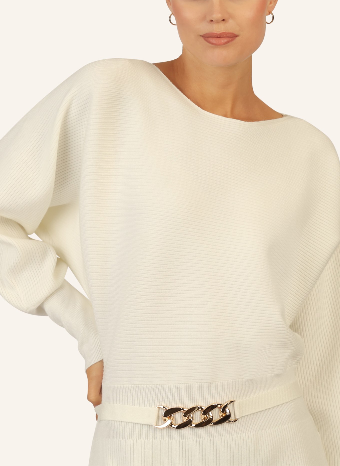 APART Strickkleid: CREME