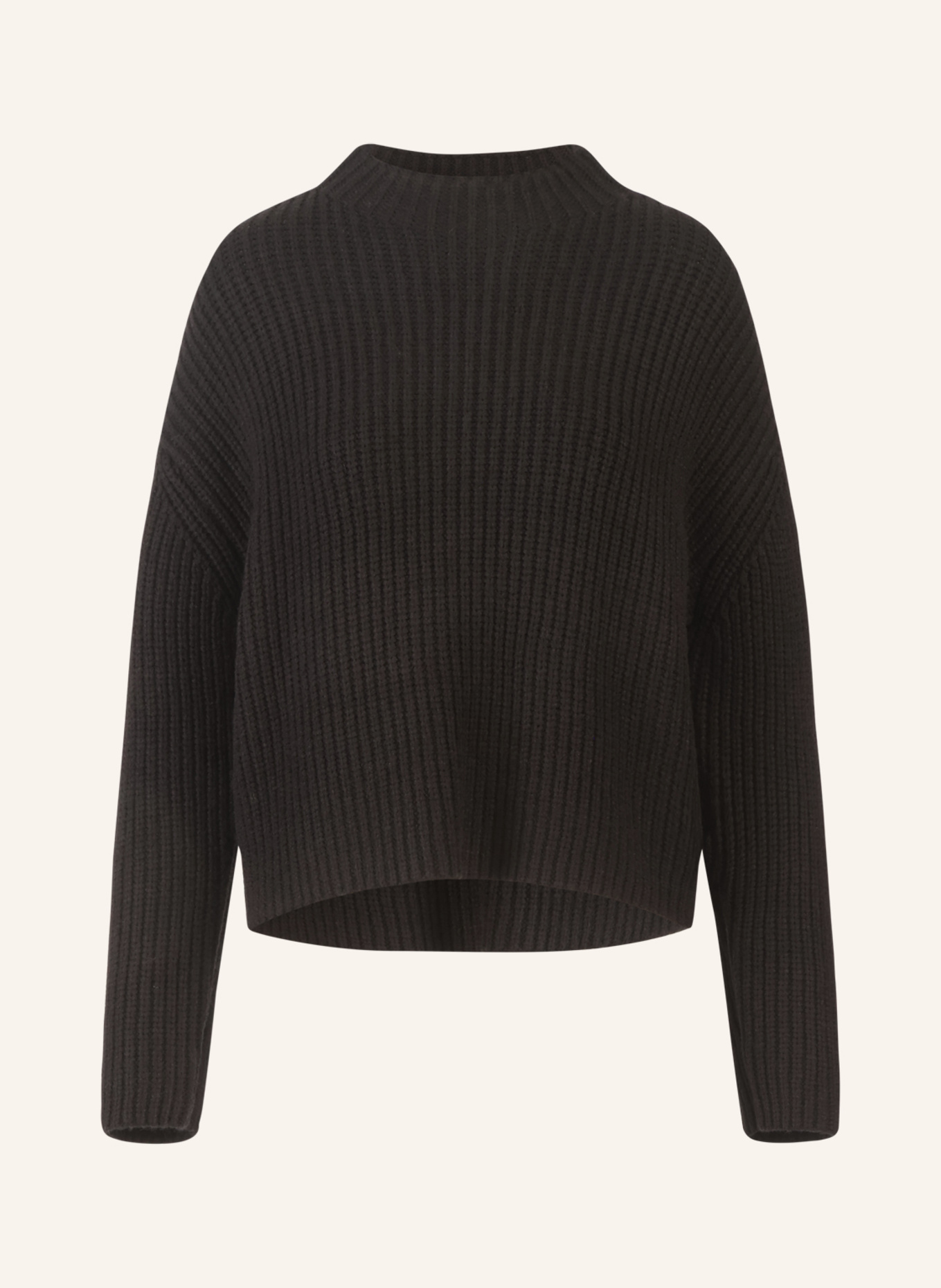 APART Oversized Pullover: SCHWARZ