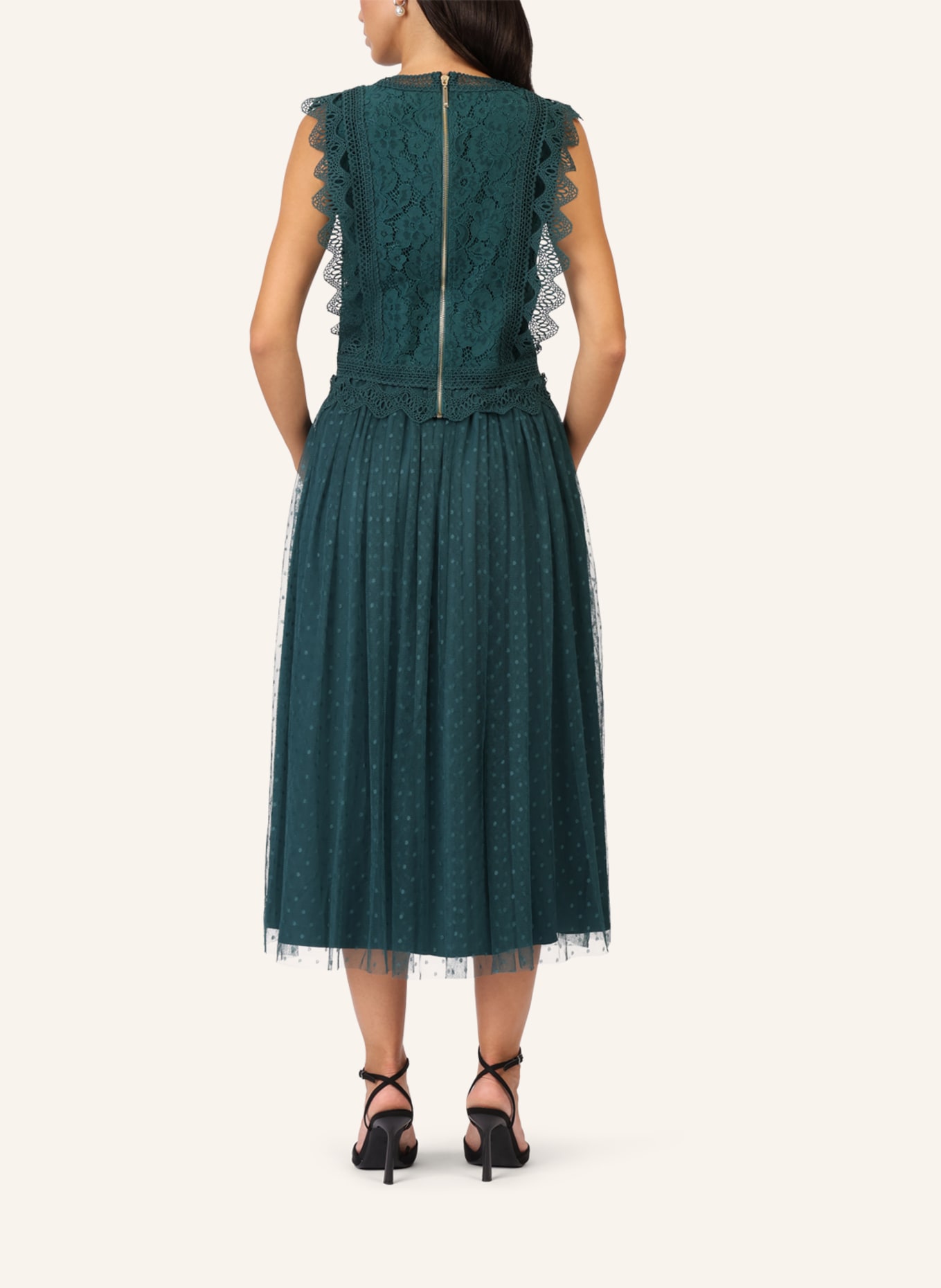 APART Tüllrock: DUNKELGRÜN