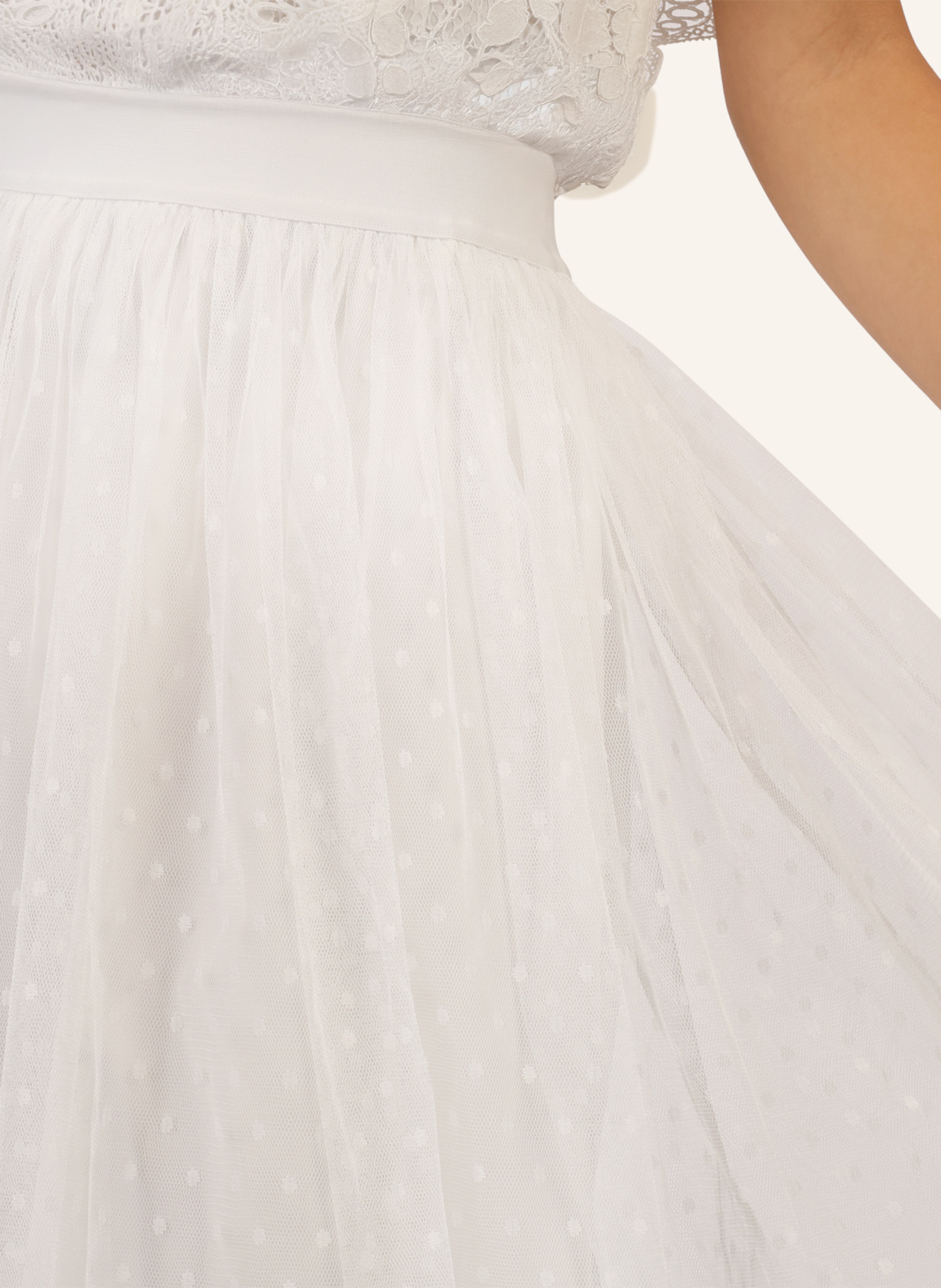 APART Tüllrock: CREME