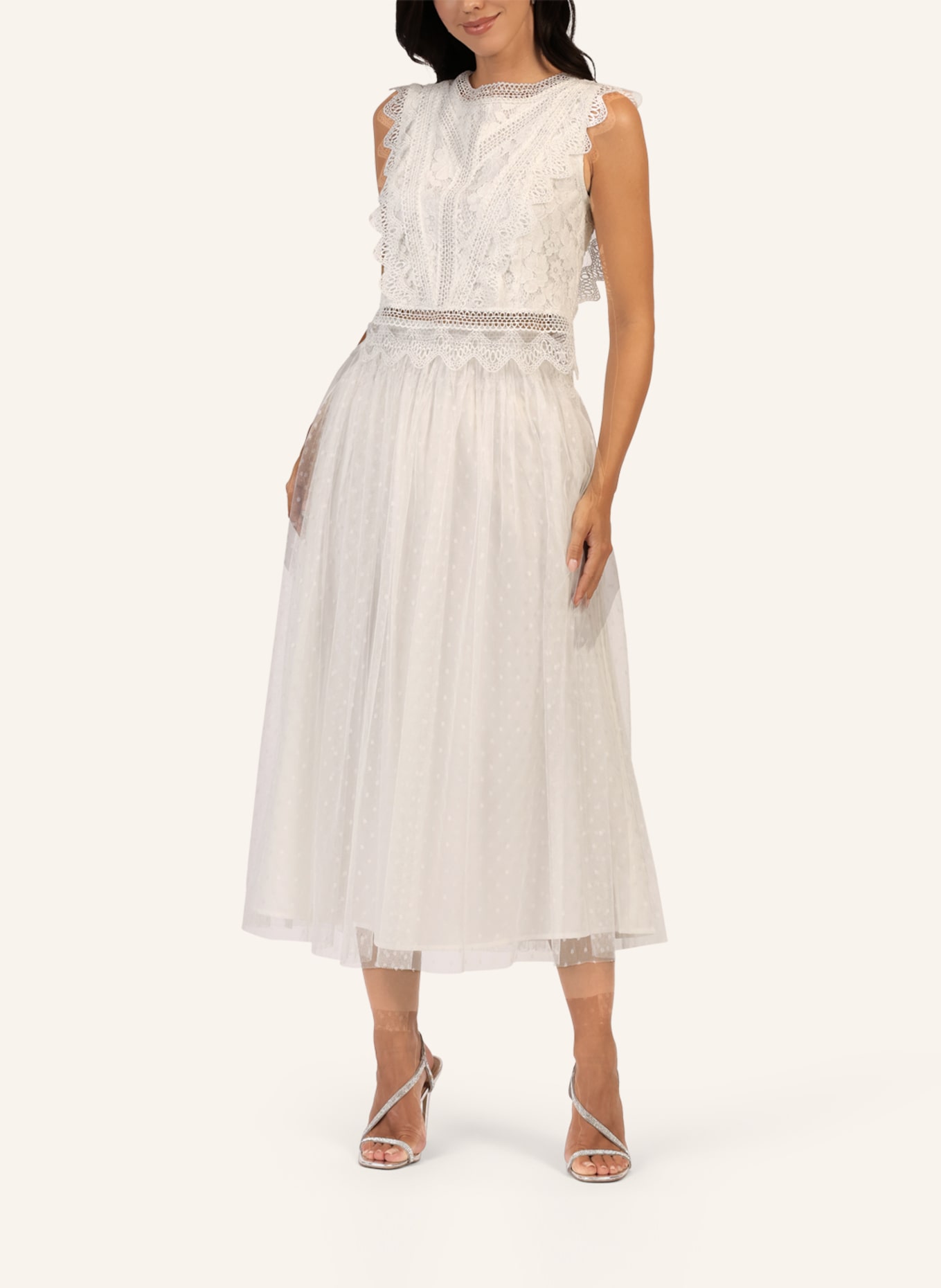 APART Tüllrock: CREME