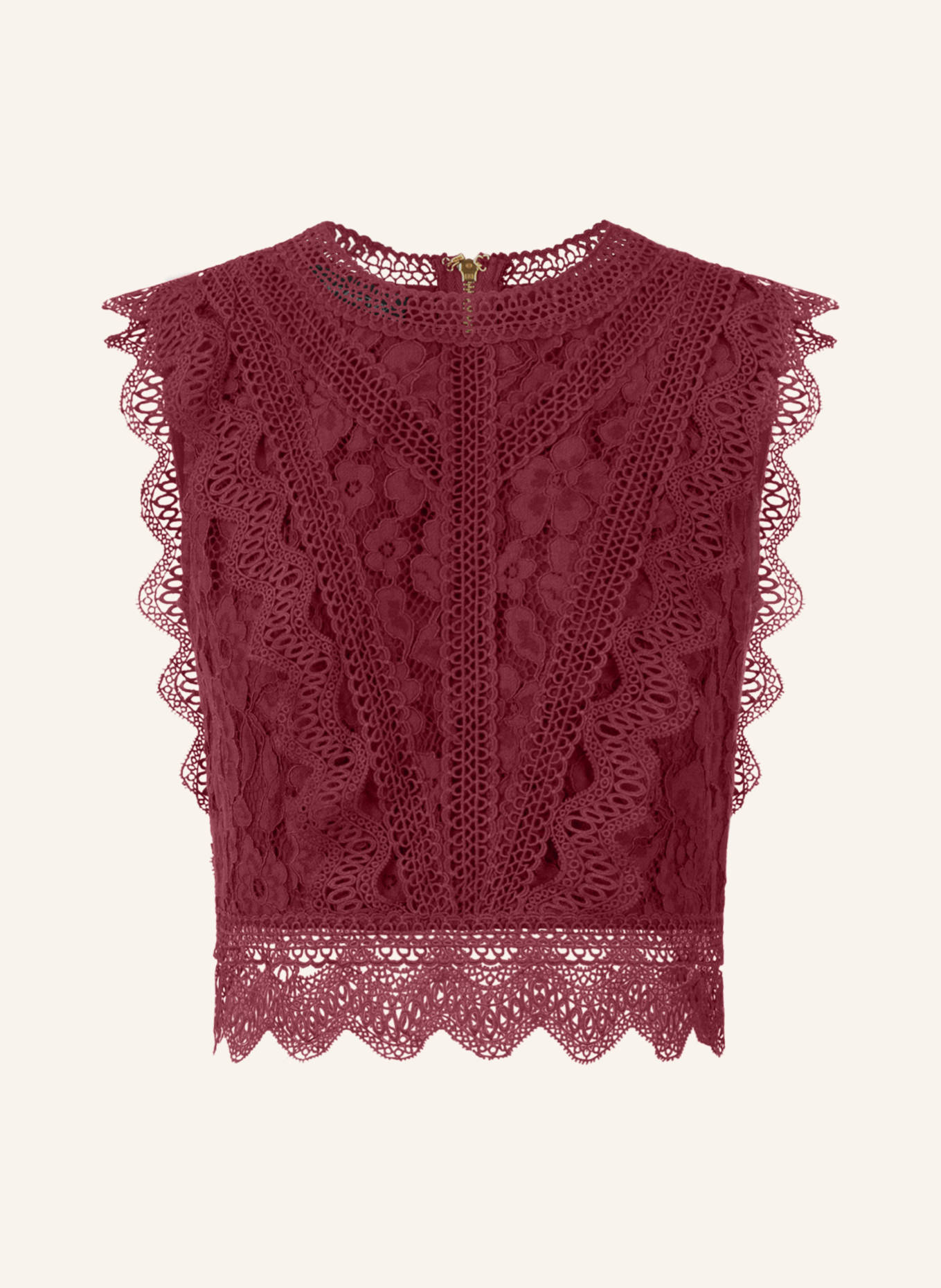 APART Blusentop aus Spitze: ROT