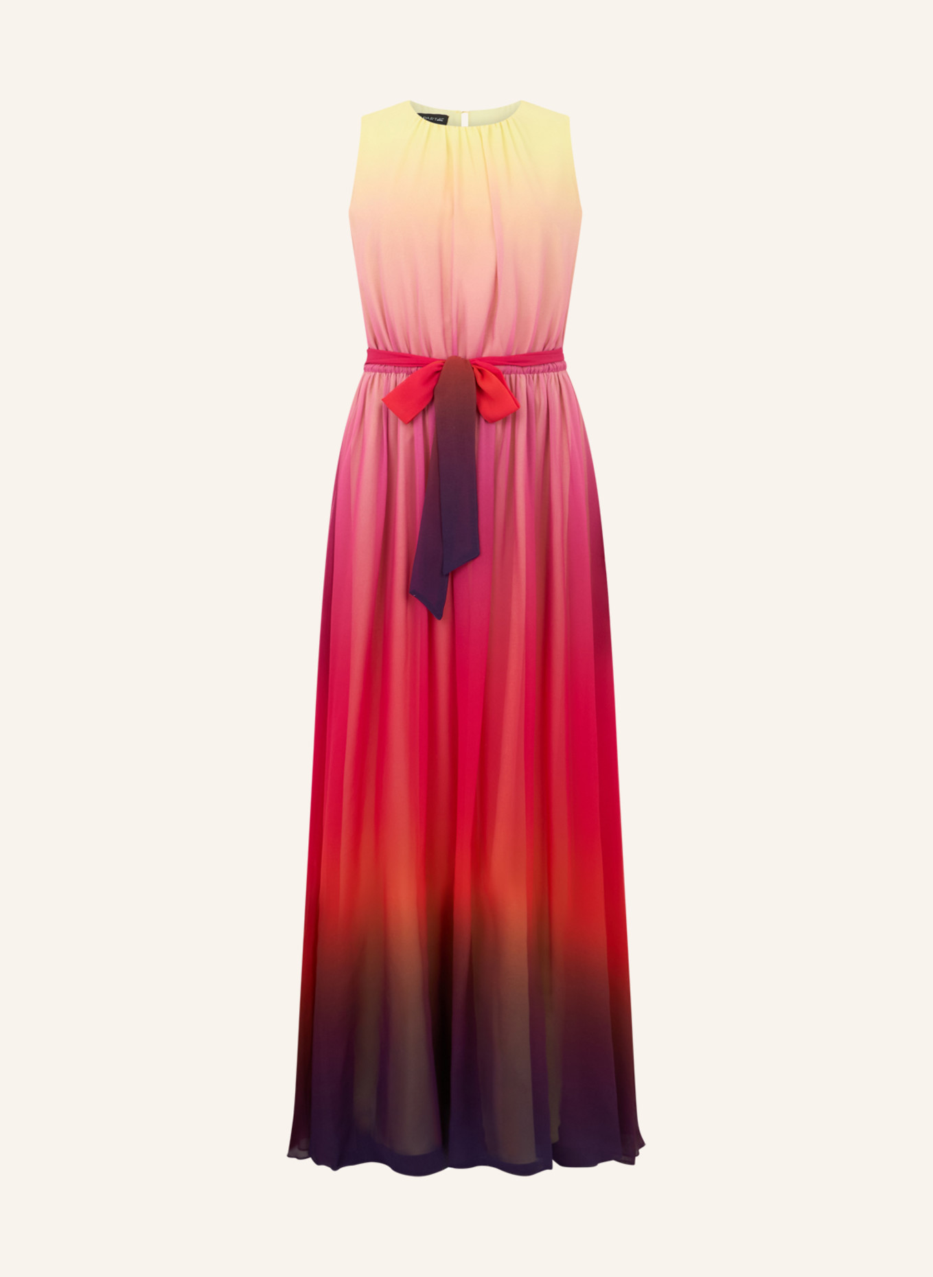 APART Chiffonkleid: GELB