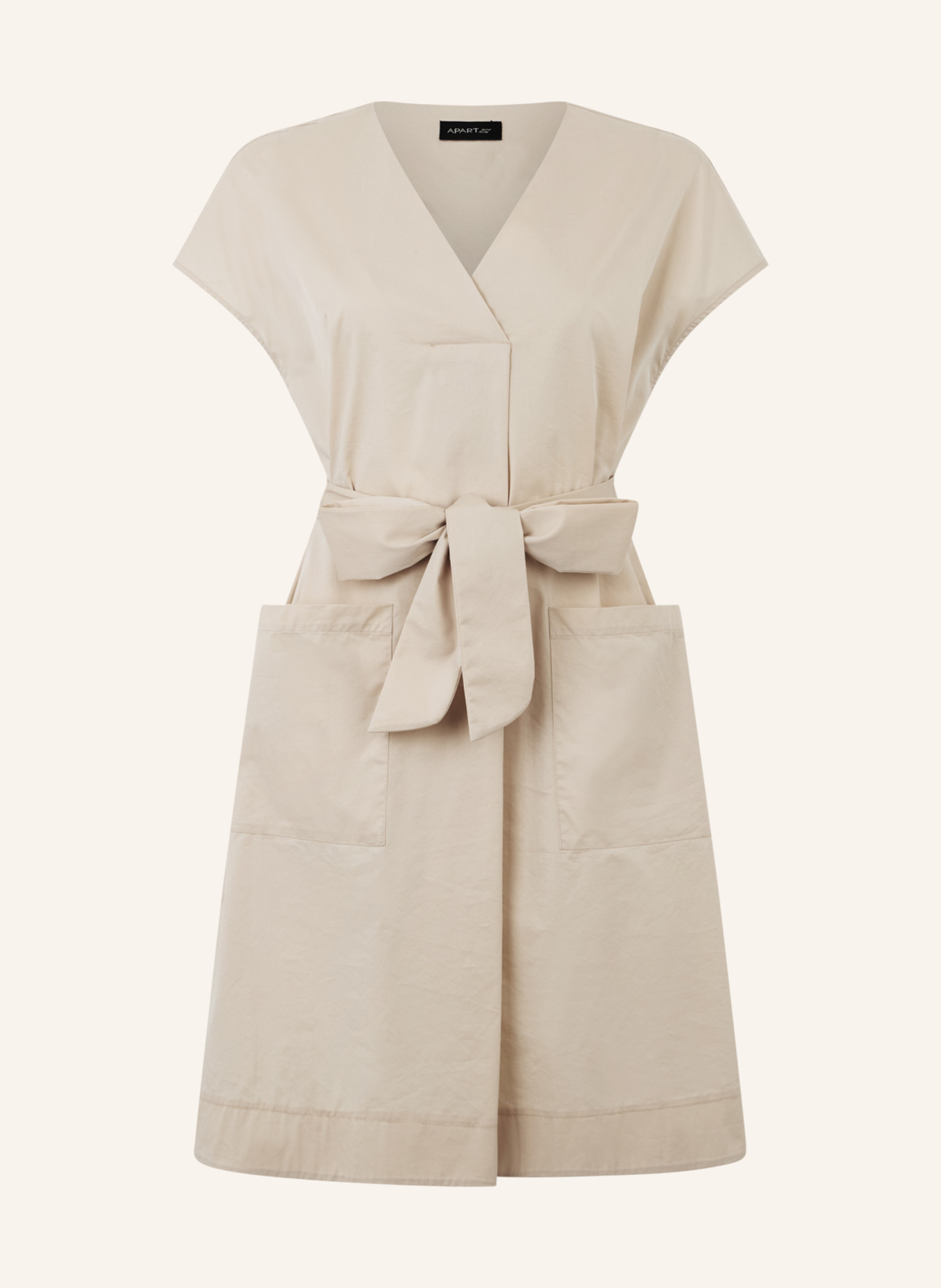 APART Kleid: BEIGE